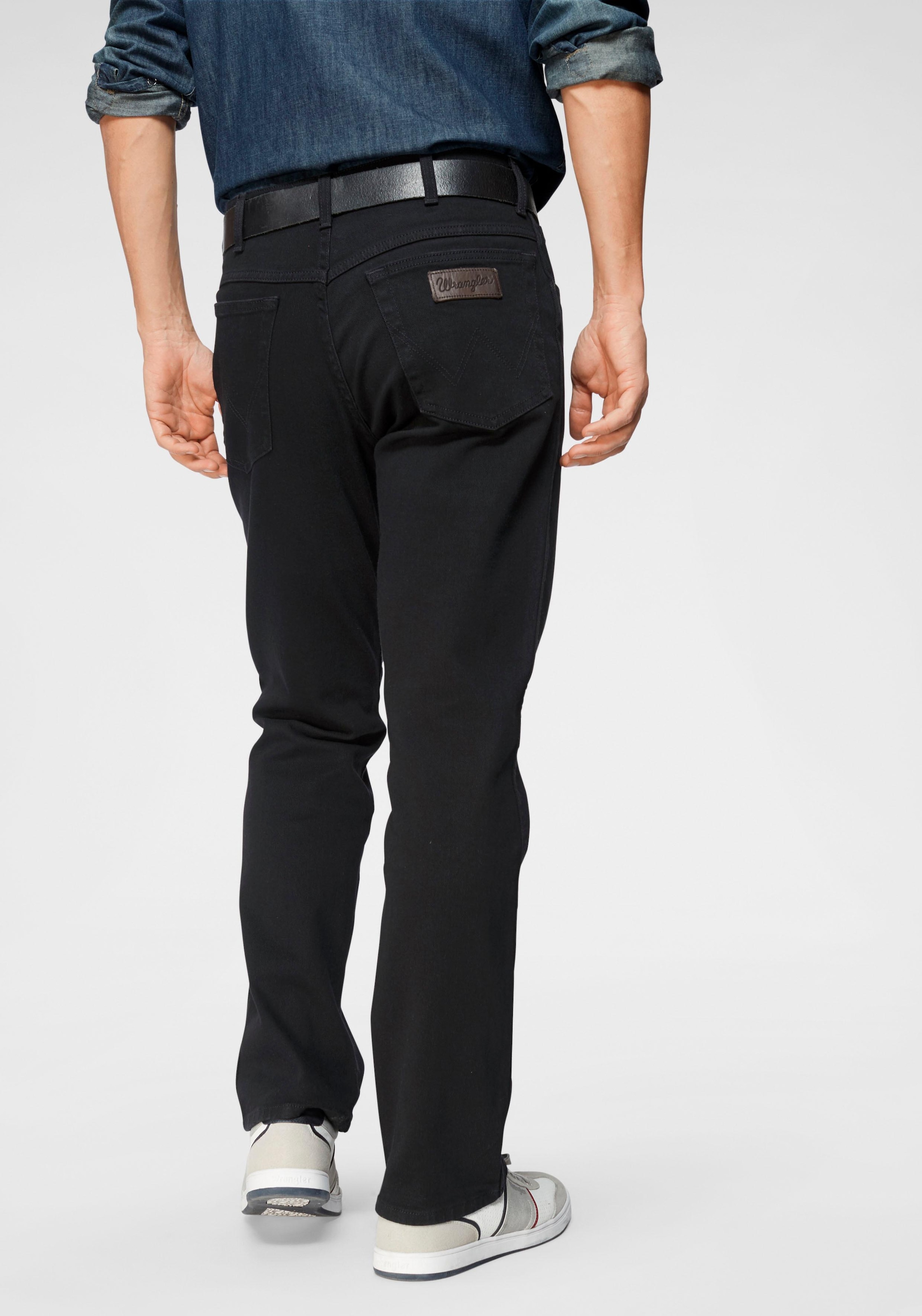 Wrangler Texas Stretch schwarz günstig online kaufen