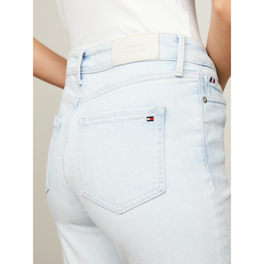 Tommy Hilfiger Skinny-fit-Jeans »TH FLEX HARLEM U SKINNY HW KAI«, in blauer Waschung