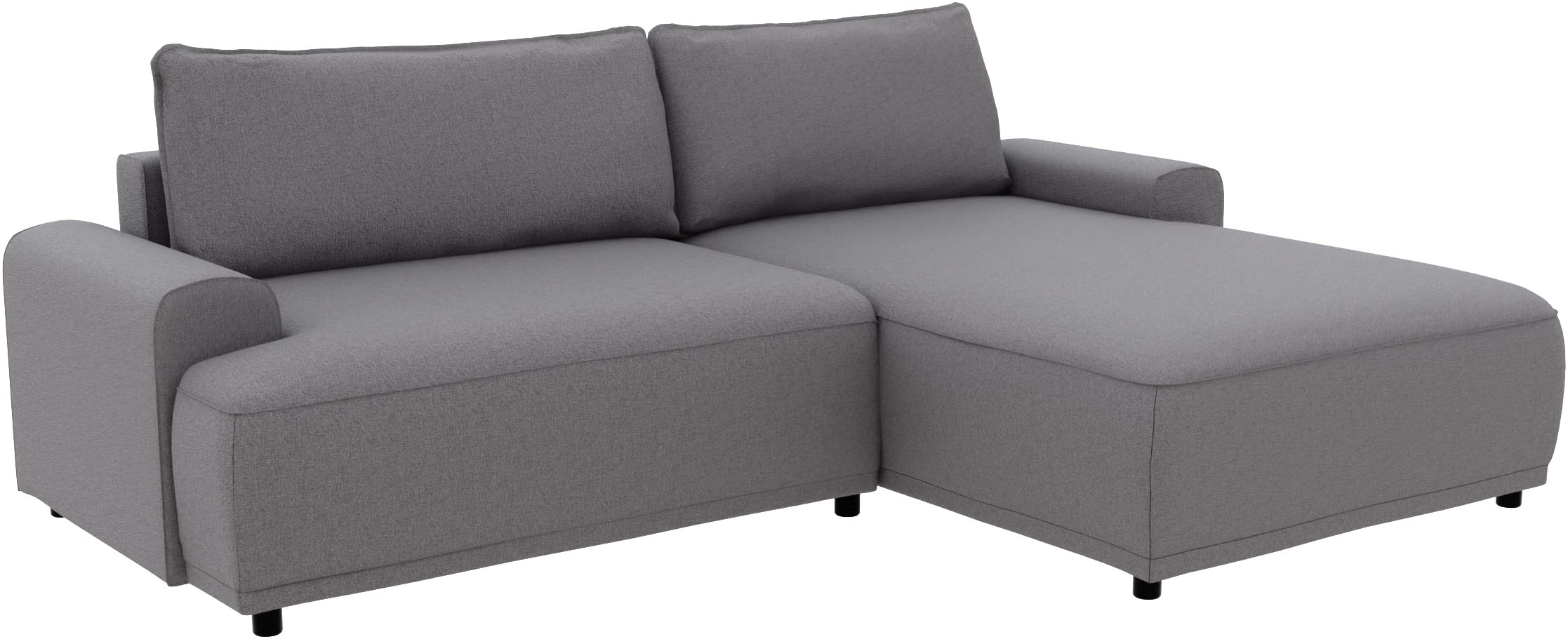 Thumbnail - TRENDMANUFAKTUR Ecksofa "Fordon, Schlafsofa mit Bettkasten, Couch in L-Form, Breite 250 cm" in Struktur LUMOS, 3D-Effekt...