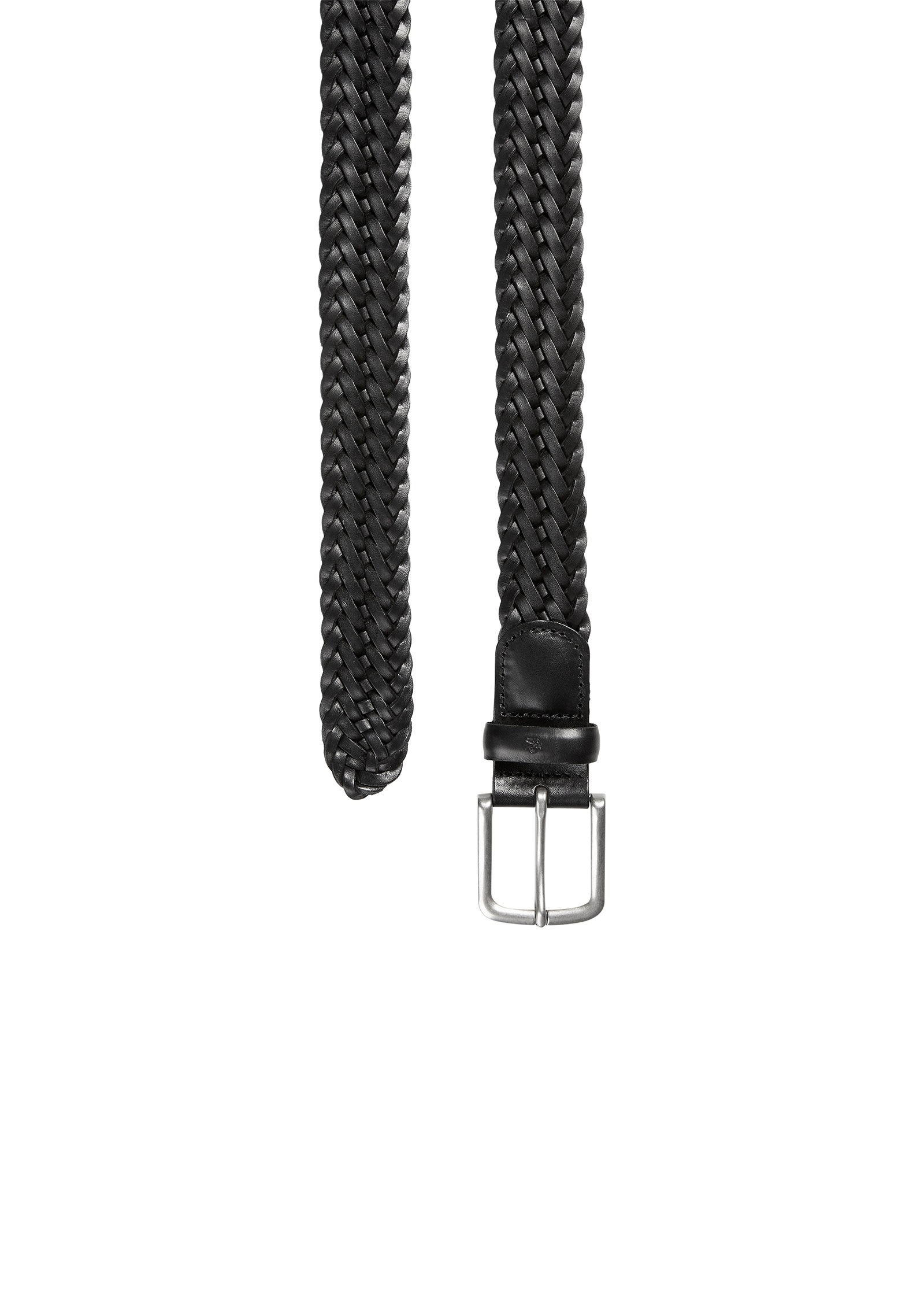 Marc OPolo Flechtgürtel schmale, geflochtene Lederstreifen, eckige Schnalle günstig online kaufen