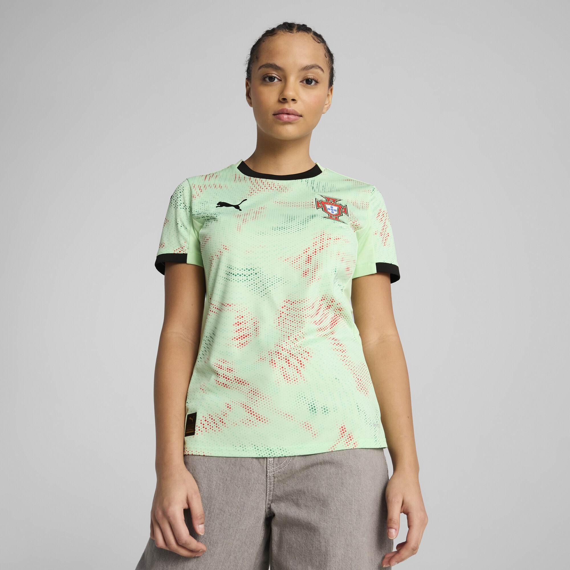 PUMA Trainingsshirt »Portugal team 2025 Auswärtstrikot Damen«