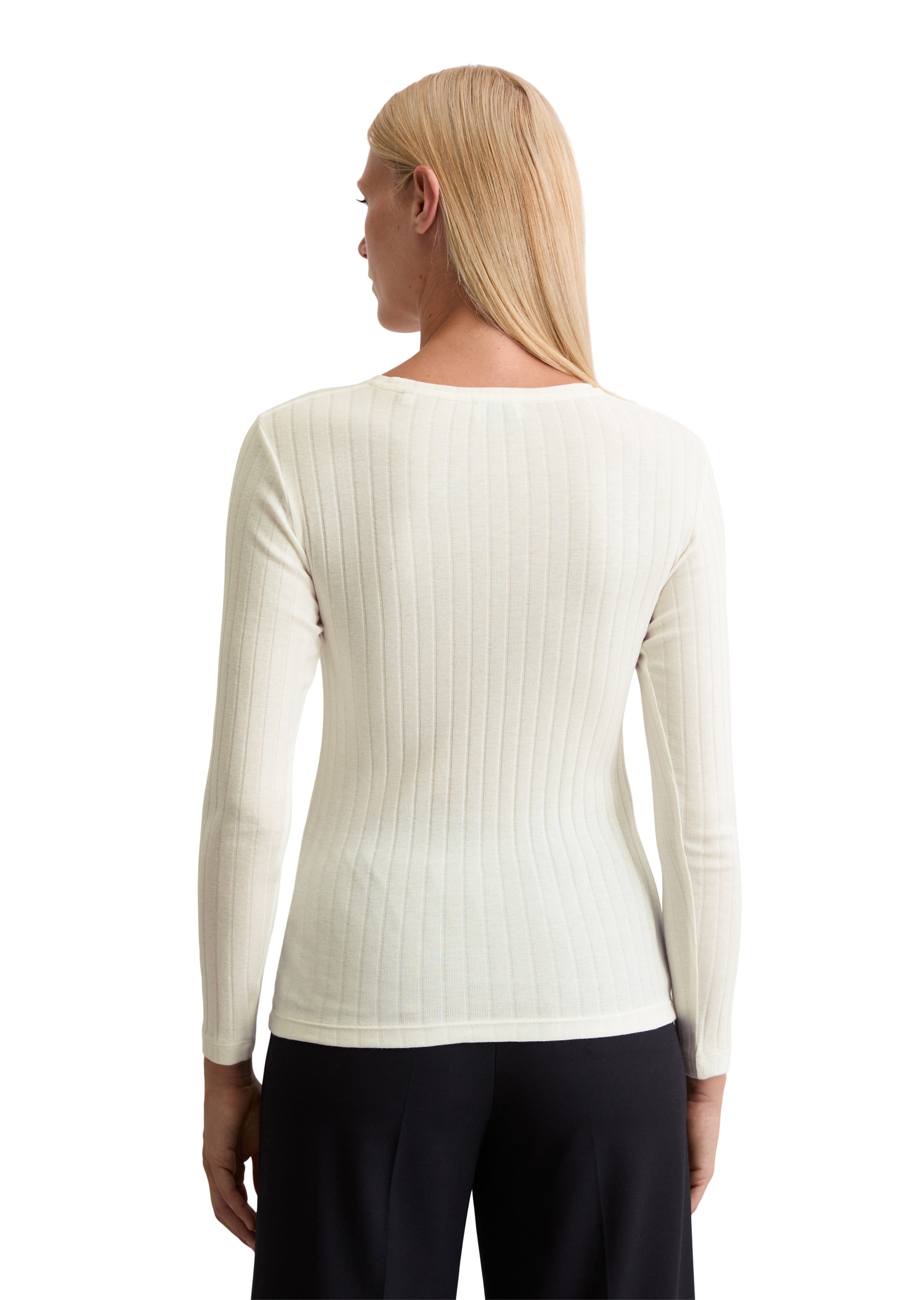 Marc O'Polo Langarmshirt »aus Organic-Cotton-Modal-Mix«