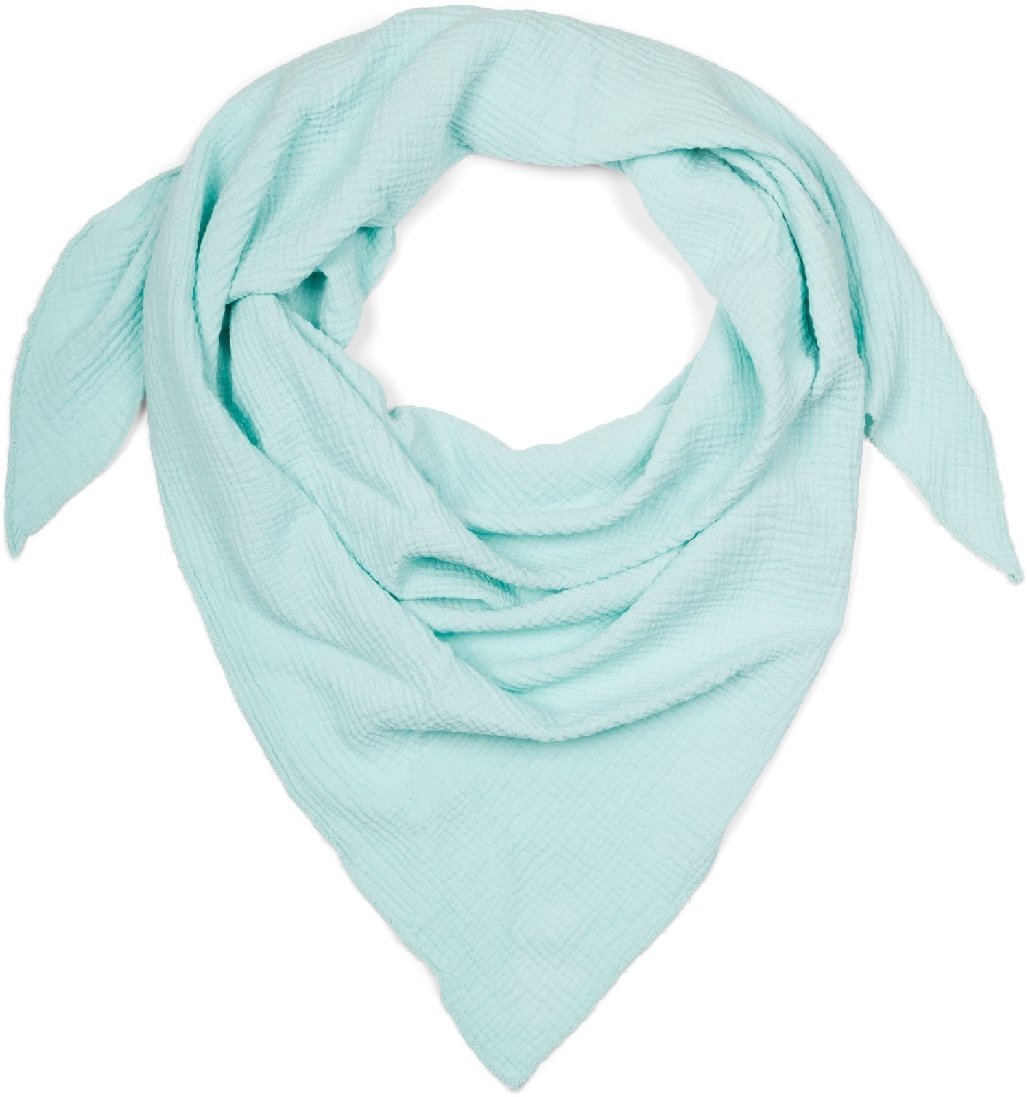 styleBREAKER Dreieckstuch "Musselin Dreiecktuch Einfarbig" 1 Stk.