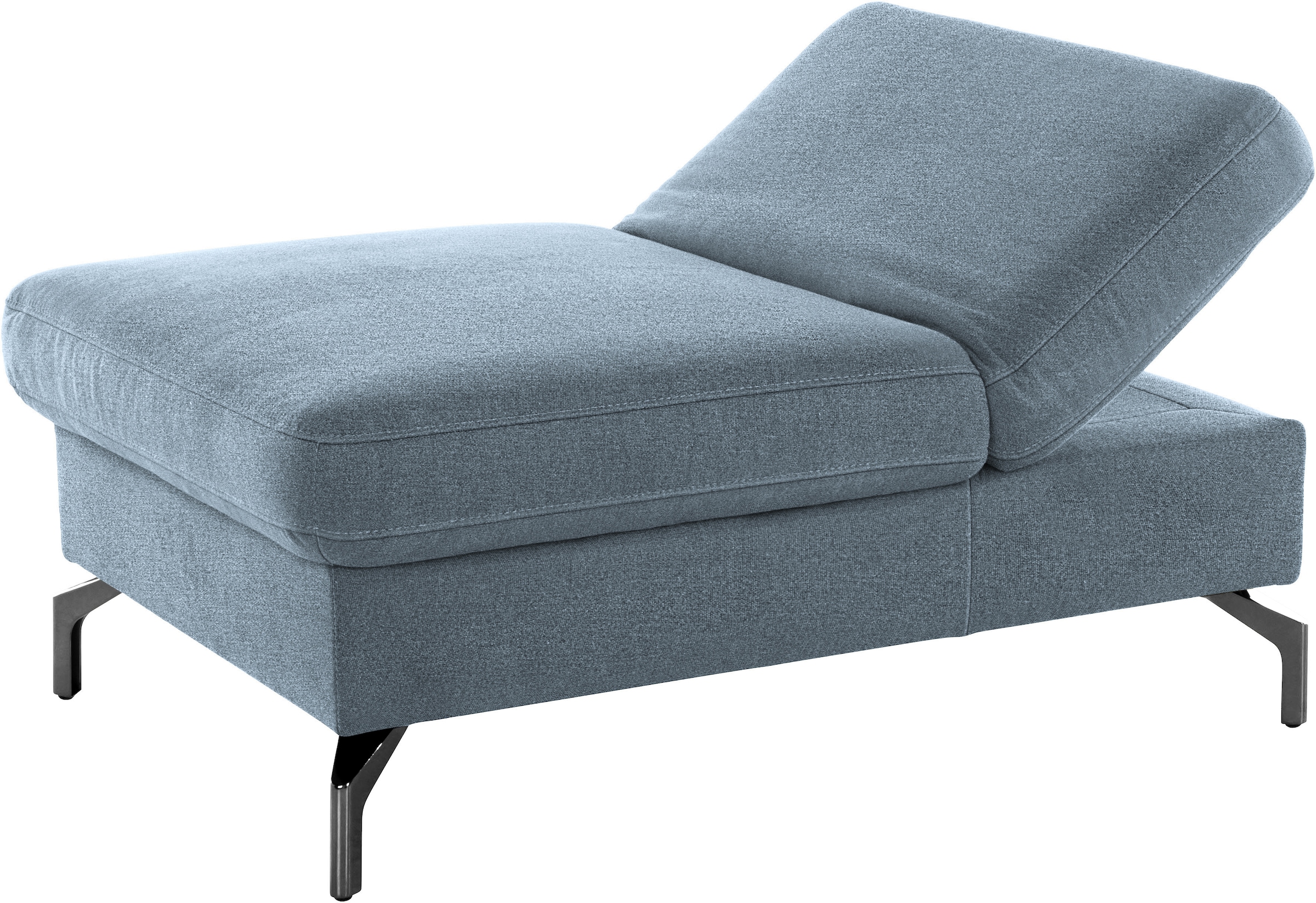 sit&more Hocker »Brisbane« Fußhöhe 15 cm, mit Federkern und Klappfunktion