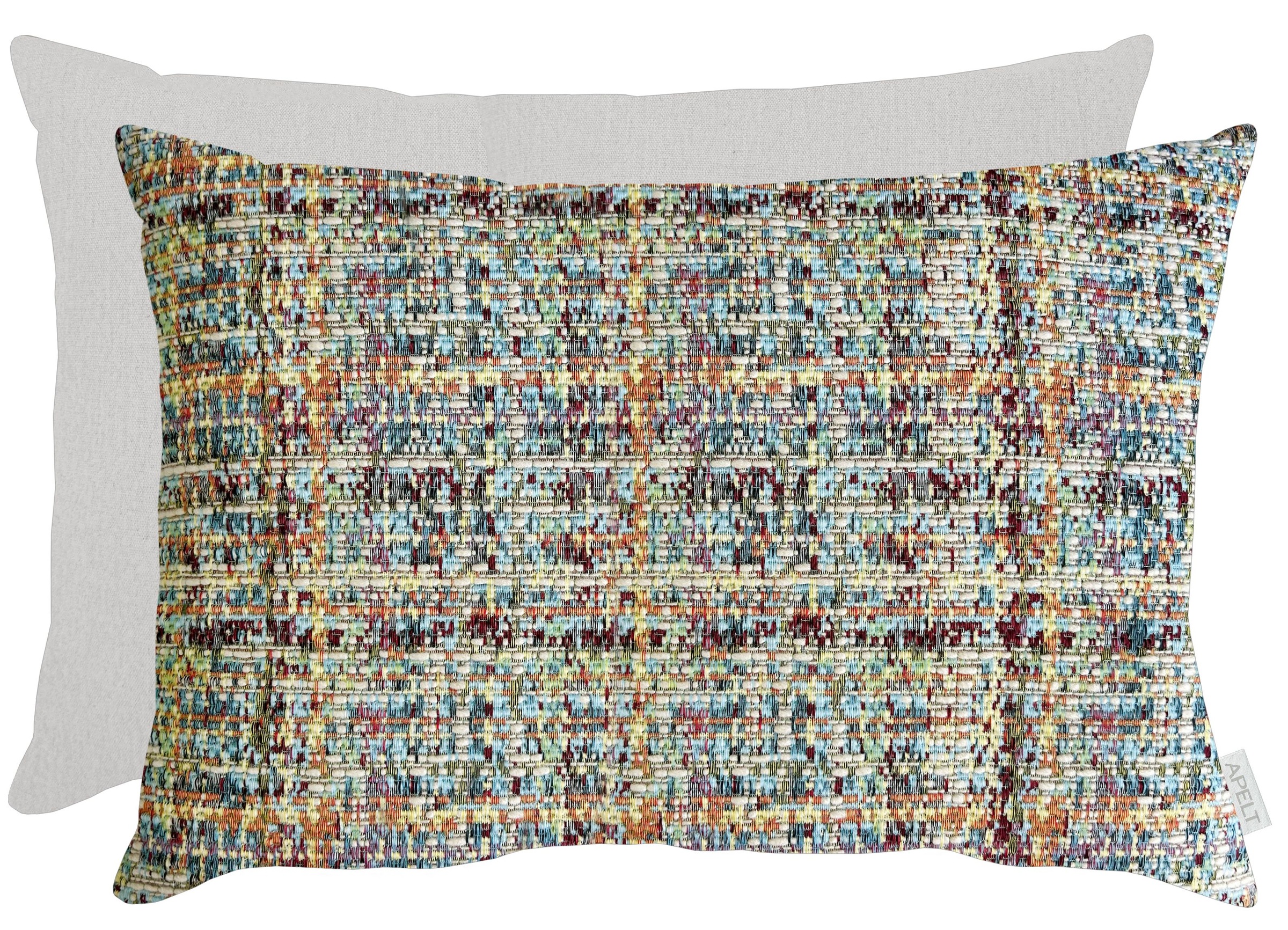 Kissenhülle APELT, B:41cm H:0,5cm L:61cmzartes rose, gelb, mint, Mischgewebe, Bezug: 35% Polyacryl, 35% Polyester, 20% Baumwolle, 10% Wolle,