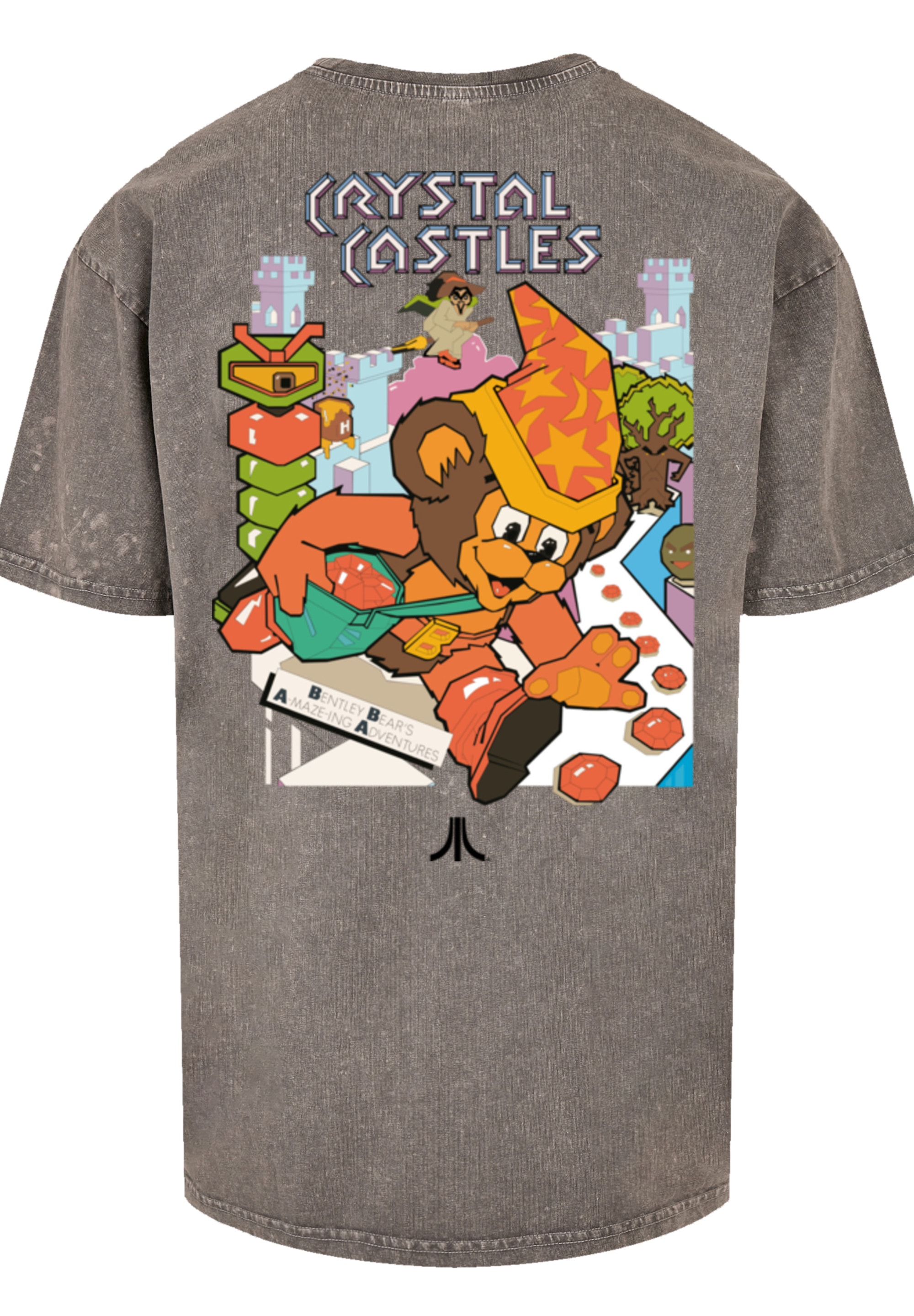 F4NT4STIC T-Shirt »Atari Crystal Castles Retro Gaming«, Premium Qualität
