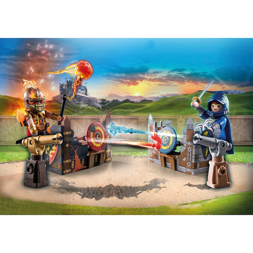 Playmobil® Konstruktions-Spielset »Novelmore vs. Burnham Raiders - Zweikampf (71212), Novelmore«, (51 St.), Made in Europe