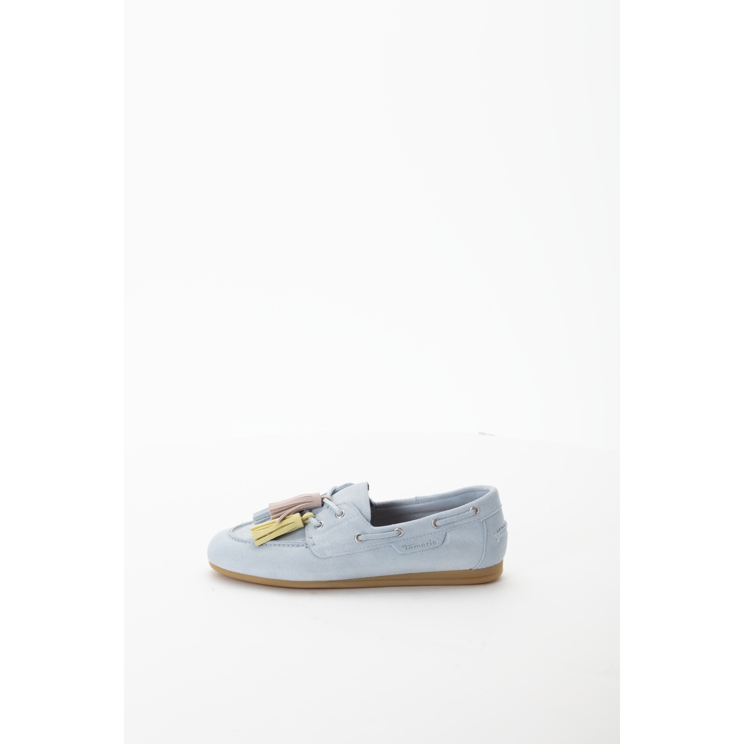 Tamaris Bootsschuh  Slipper, Schlupfschuh, mit farbigen Quasten