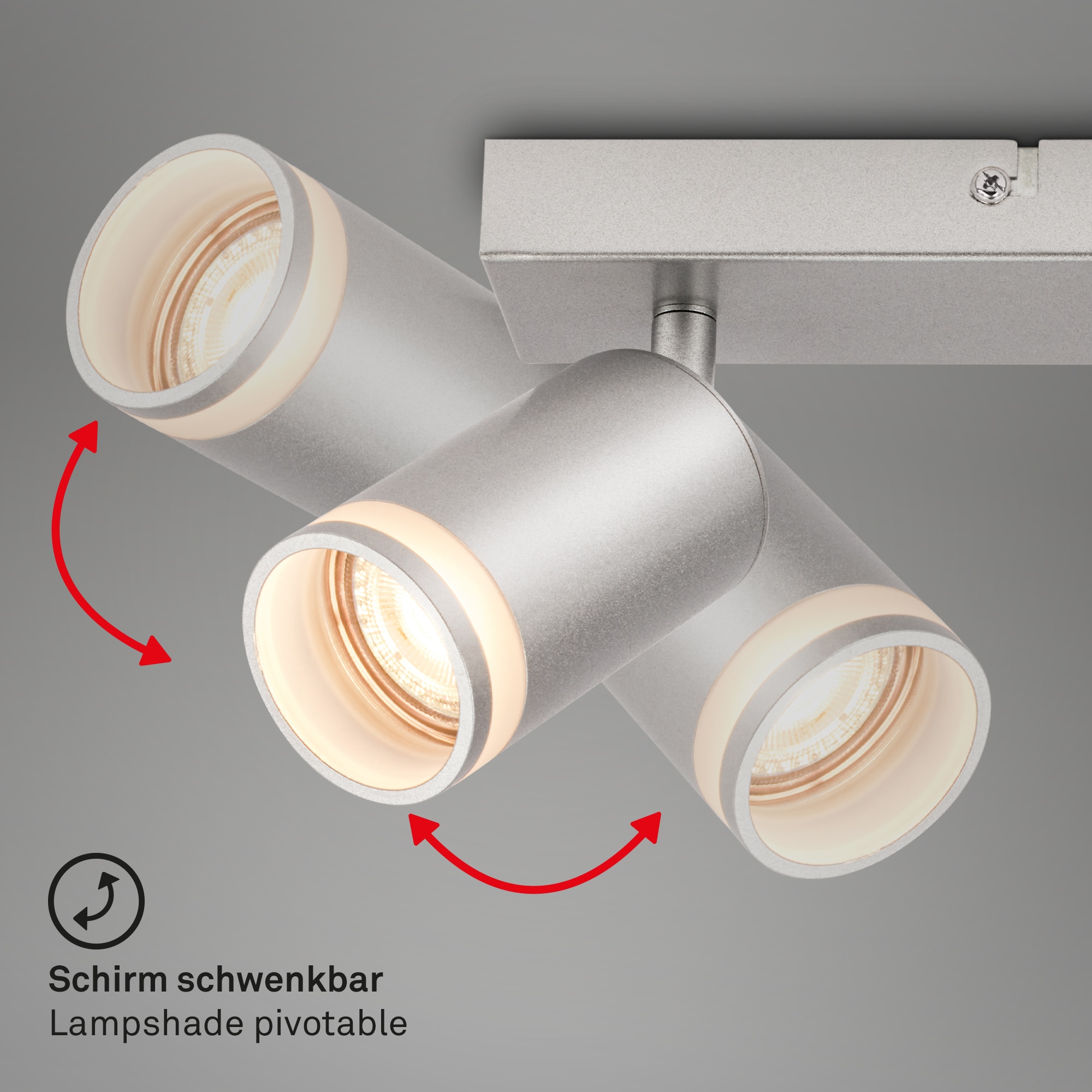 Briloner Leuchten Deckenleuchte »RUB Deckenleuchte«