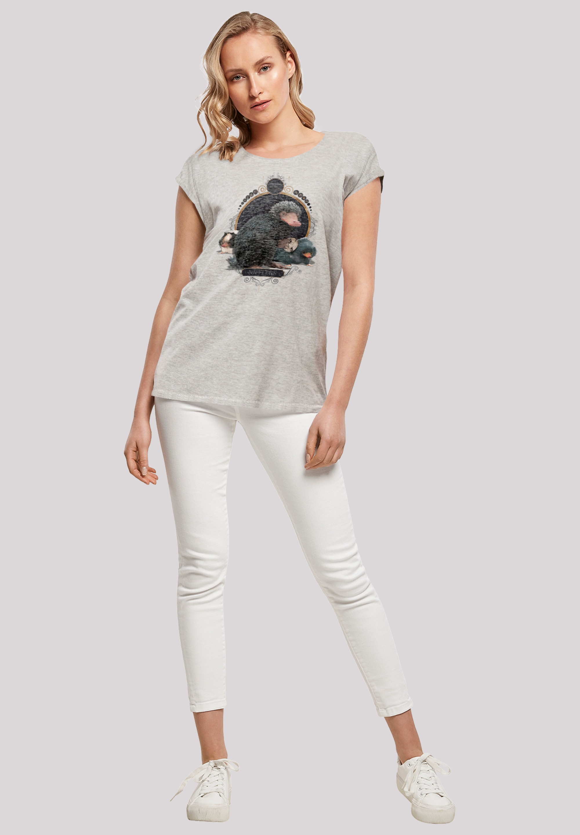 F4NT4STIC T-Shirt »Phantastische Tierwesen Baby Nifflers«, Print