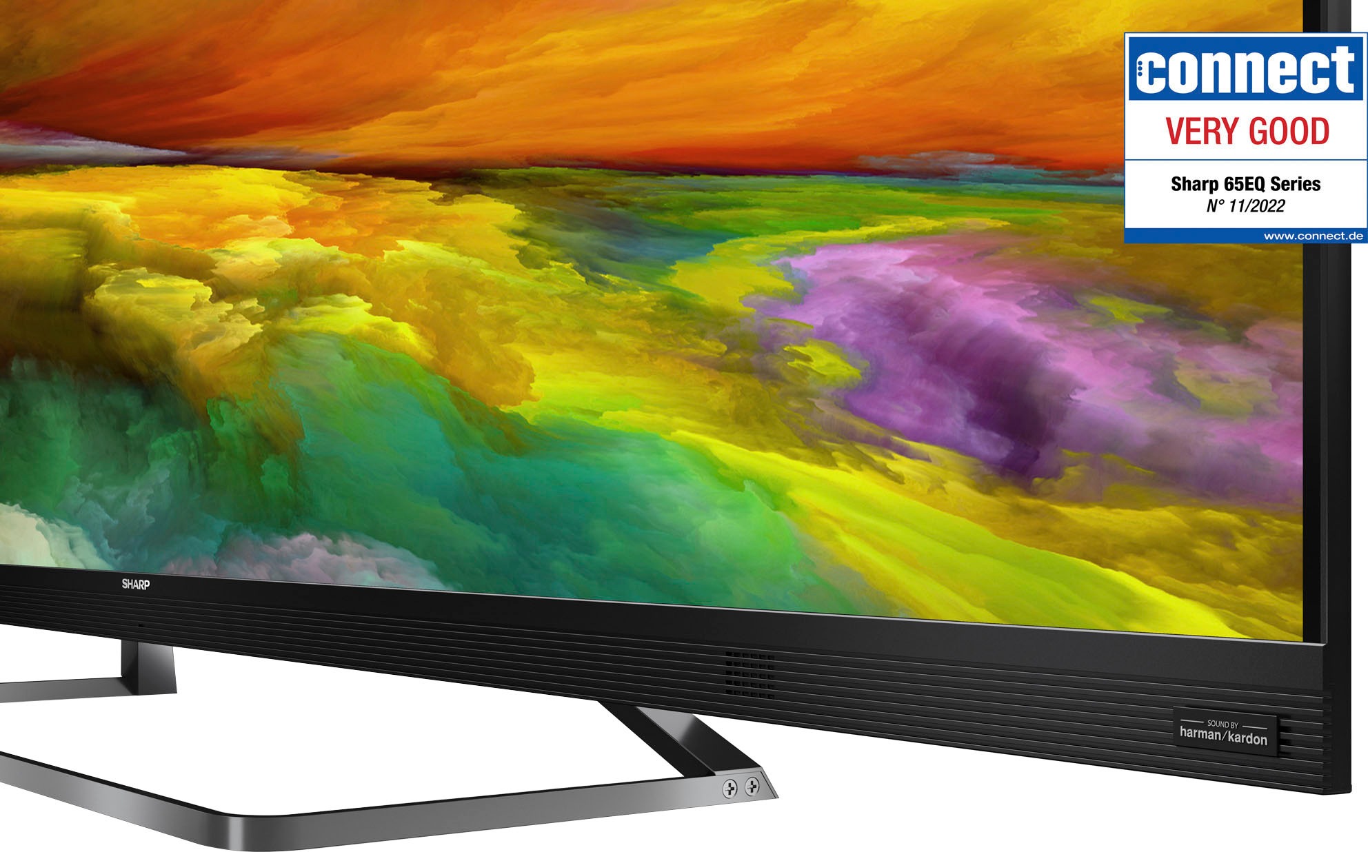 Sharp LED-Fernseher »4T-C55EQ_«, 4K Ultra HD, Smart-TV-Android TV