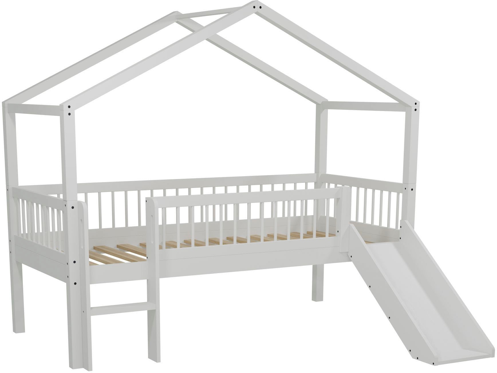 Vipack Hausbett "Forrest ist ein hochwertiges Massivholz Haus Bett "Made in günstig online kaufen