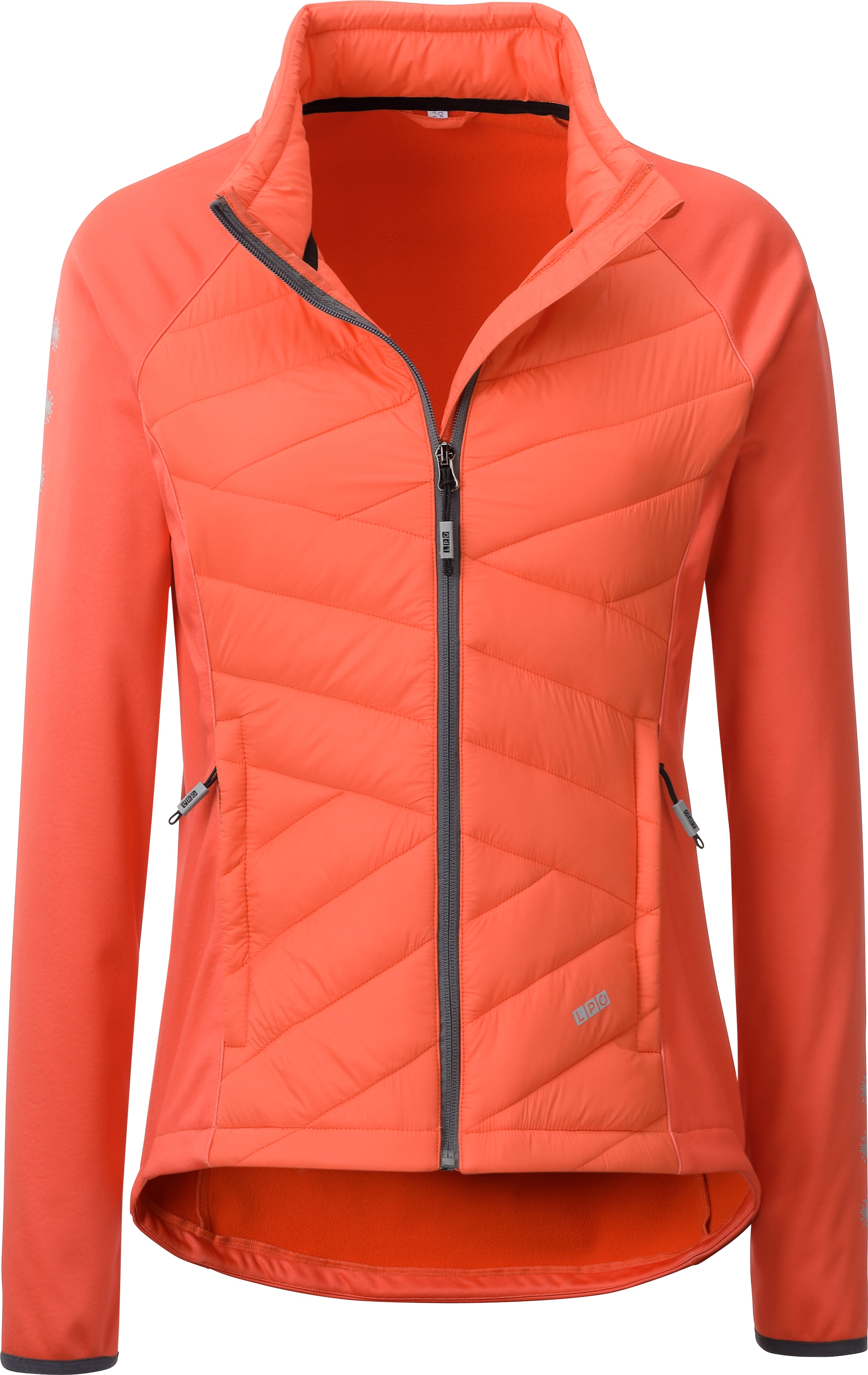 Fleecejacke »EDINA II WOMEN«, weiche Hybrid-Fleecejacke in traditioneller Optik