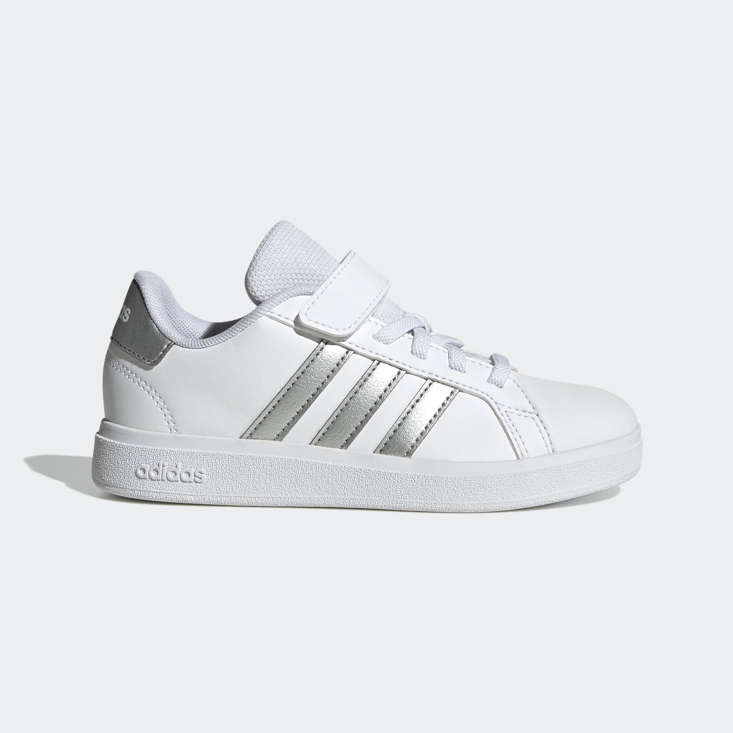 adidas Sportswear Sneaker »GRAND COURT 2.0 KIDS«, Design auf den Spuren des adidas Superstar