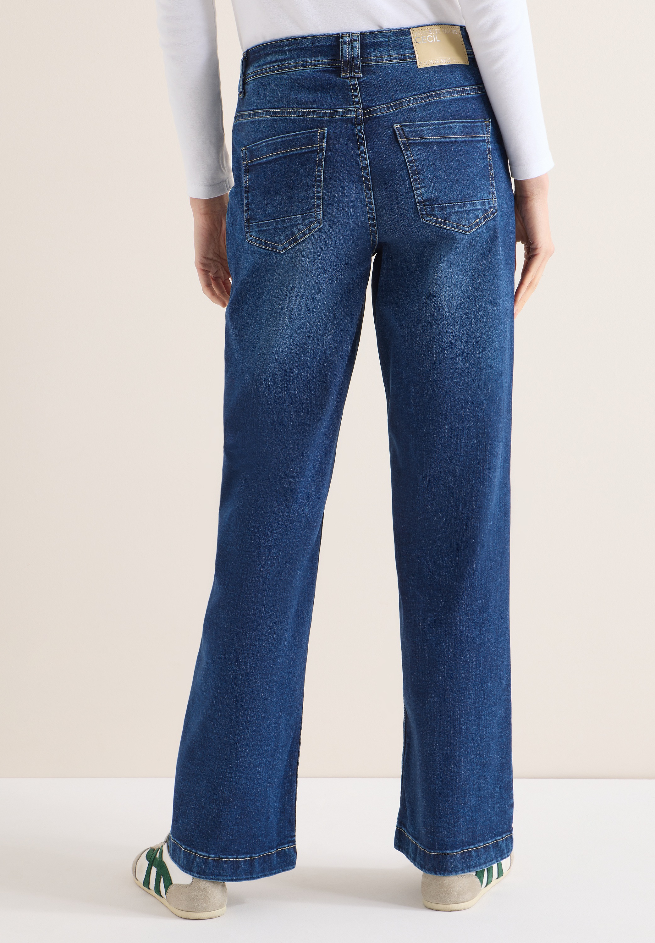 Cecil Weite Jeans "NEELE" im Five-Pocket Style günstig online kaufen