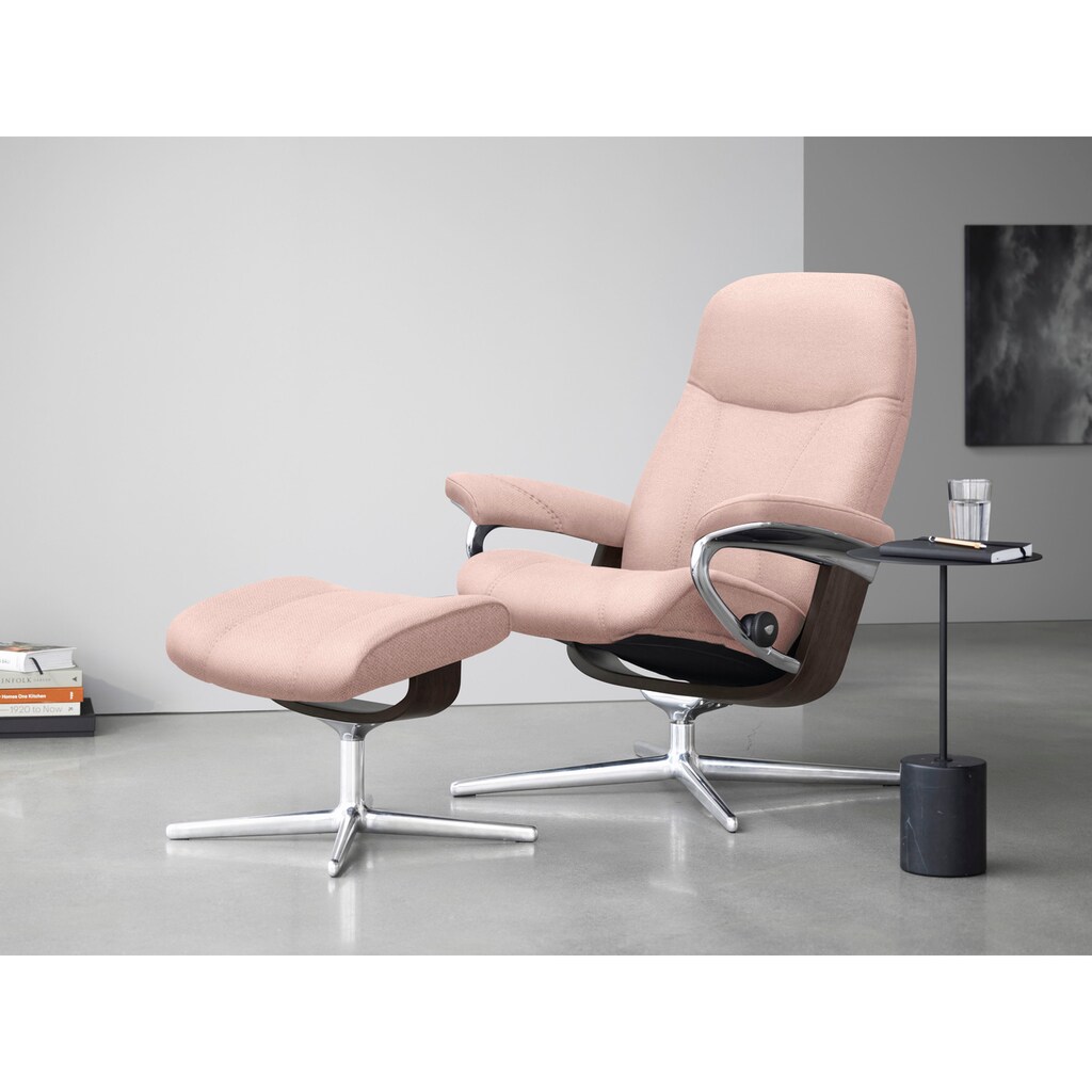 Stressless® Relaxsessel »Consul«, (Set, Relaxsessel mit Hocker)