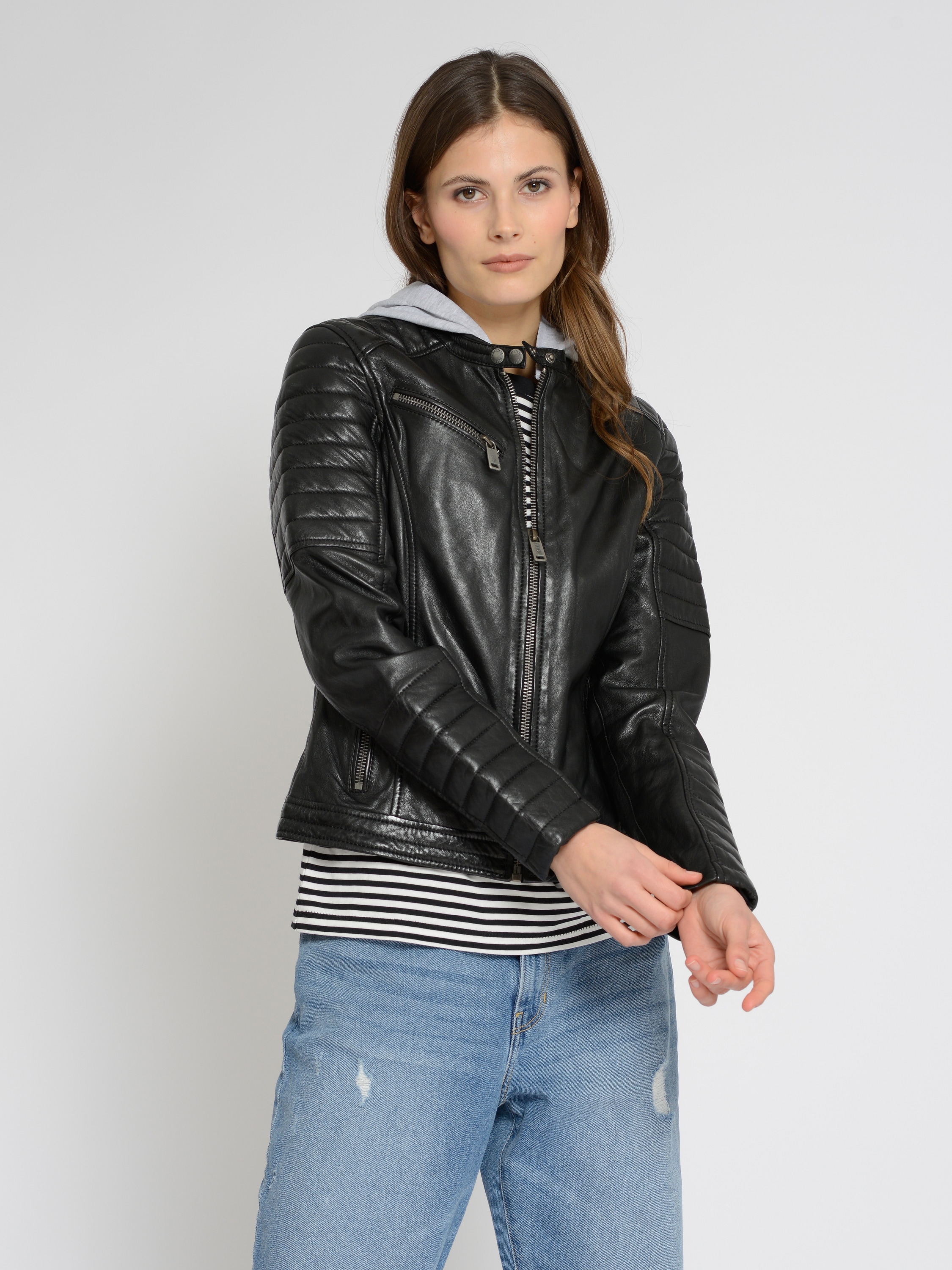 für BAUR | kaufen »31022111« MUSTANG Lederjacke