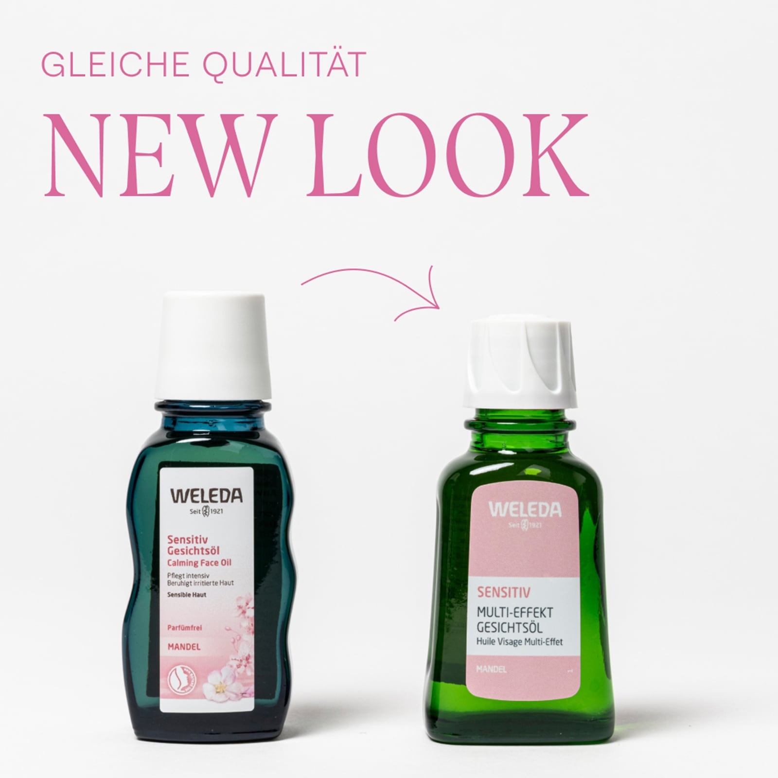 WELEDA Gesichtsöl »Weleda Sensitiv Multi-Effekt Gesichtsöl Mandel«