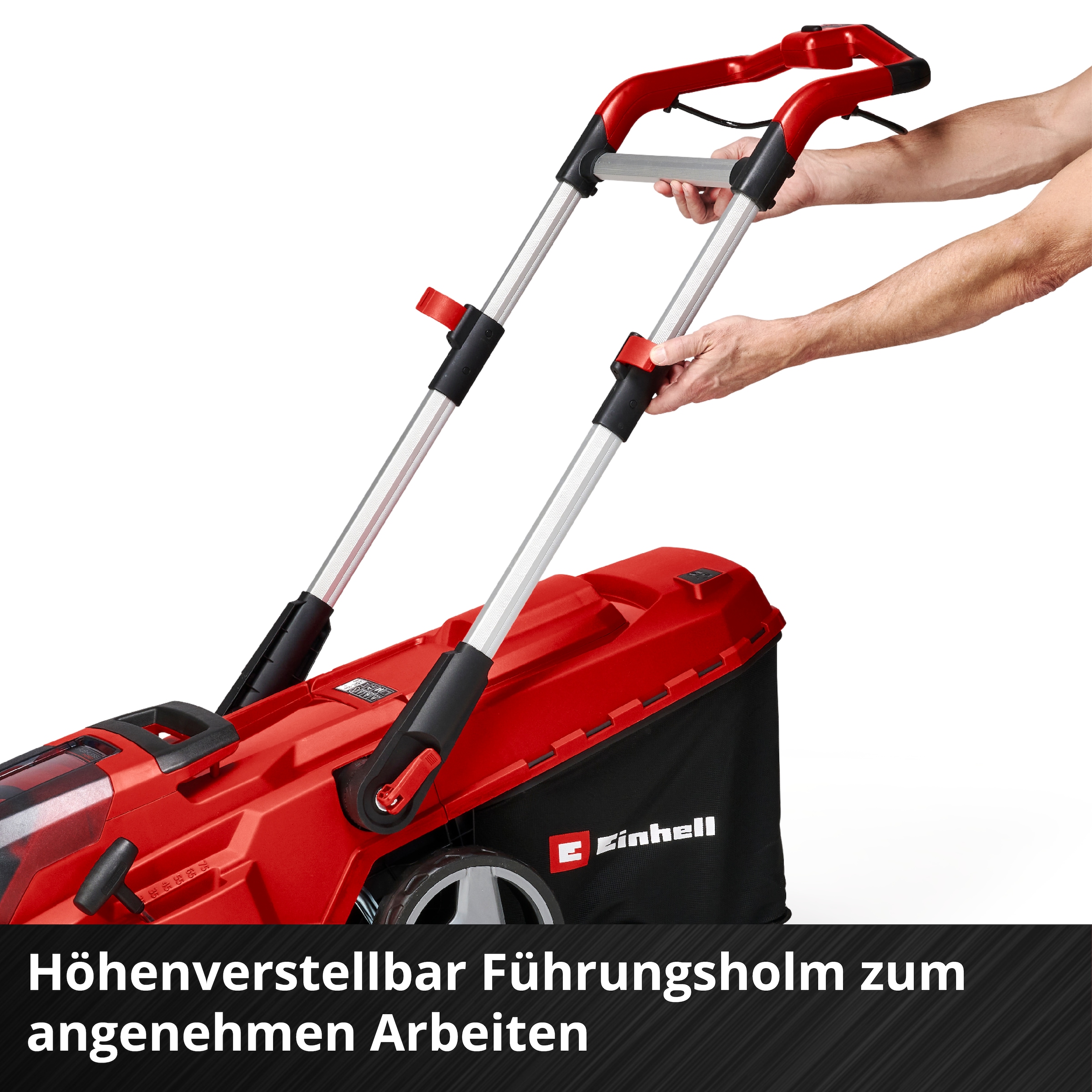 Einhell Akkurasenmäher »Einhell Power X-Change RASARRO 36/42«, mit 2x Akku 18V/5,2Ah und 1x Ladegerät