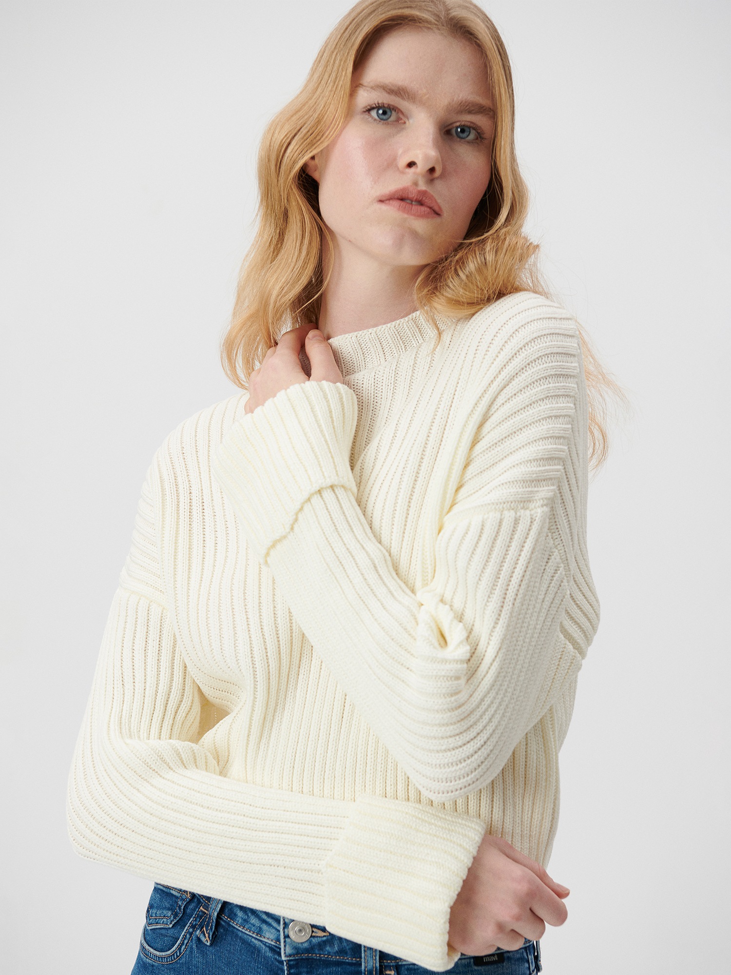 Mavi Stehkragenpullover »HIGH NECK SWEATER«, Strickpullover