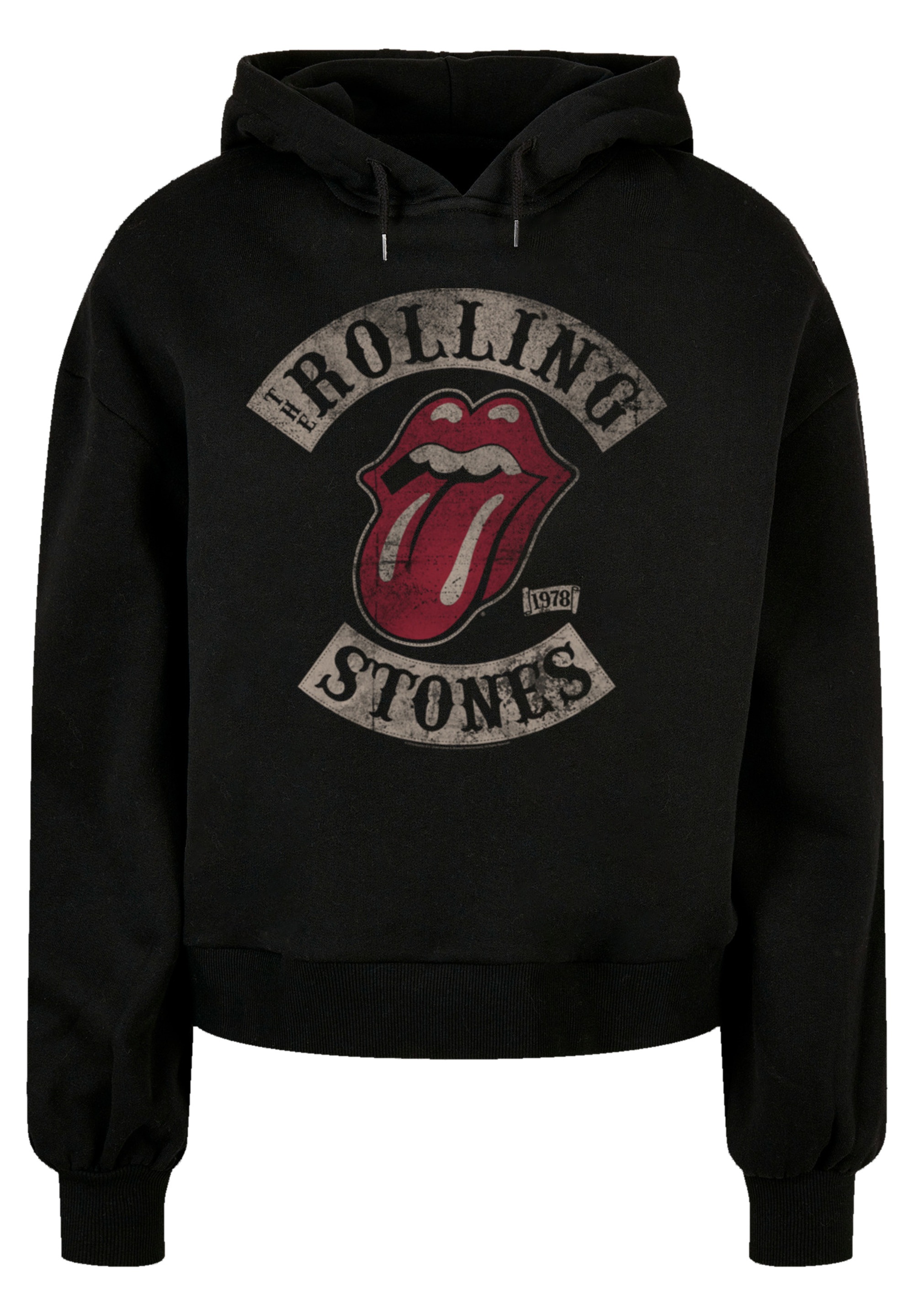 F4NT4STIC Kapuzenpullover »The Rolling Stones Tour '78«, Print
