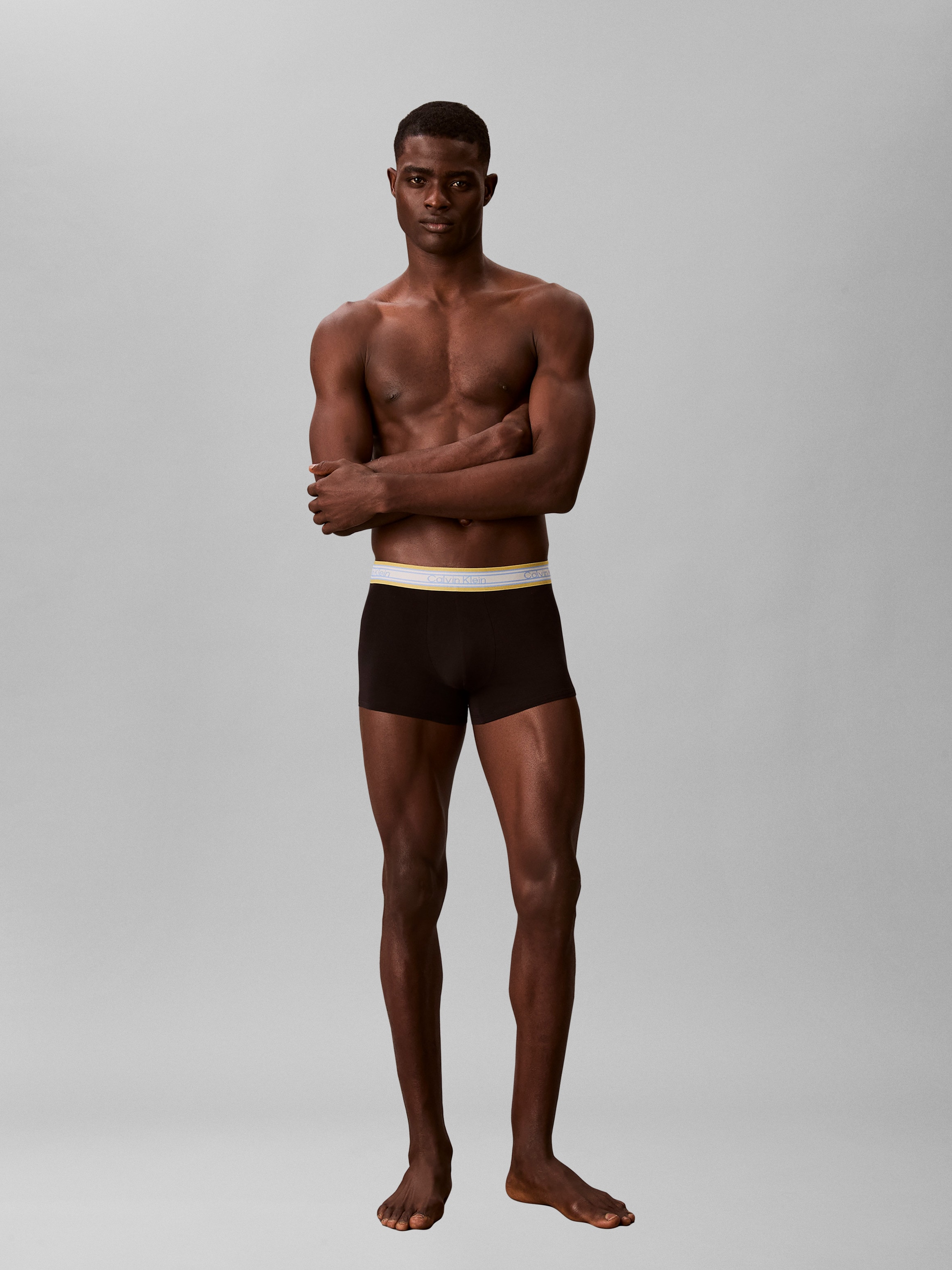 Calvin Klein Underwear Trunk Packung, 3er-Pack,  Körpernahe Passform mit elastischem Bund