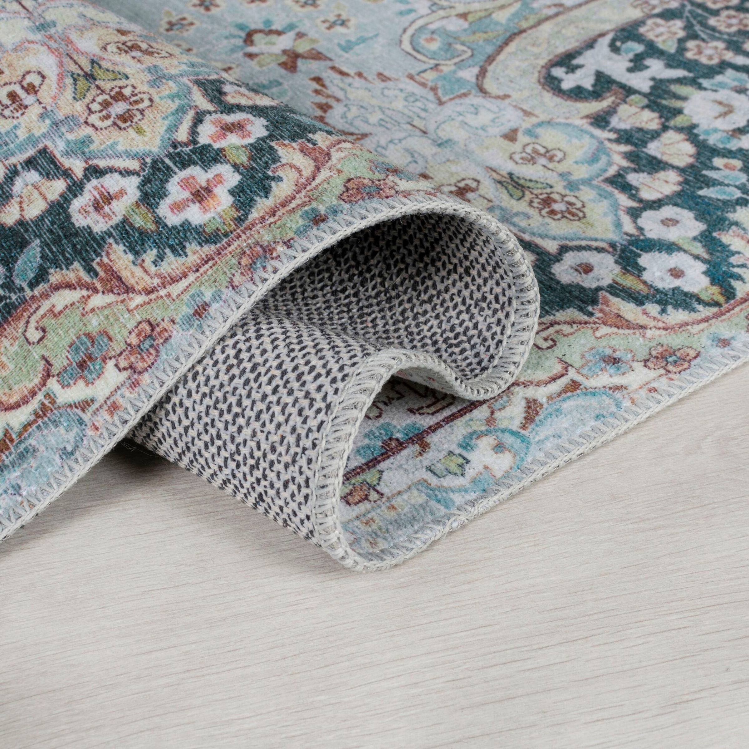 FLAIR RUGS Läufer »Colby«, rechteckig, 7 mm Höhe, fußbodenheizungsgeeignet, Orient-Optik, Vintage Design, Läufer