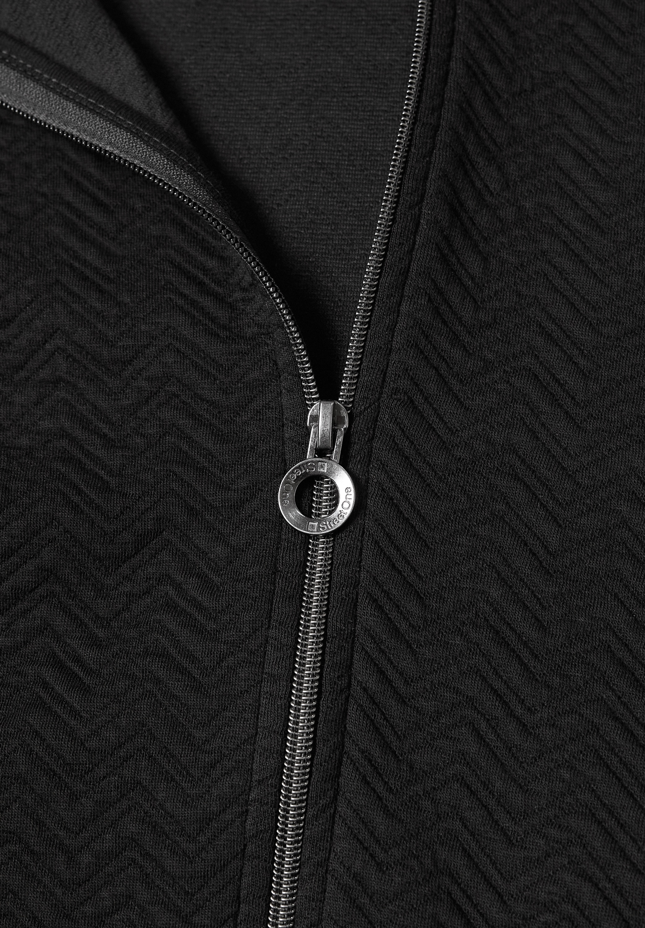 STREET ONE Kurzjacke ohne Kapuze mit Struktur