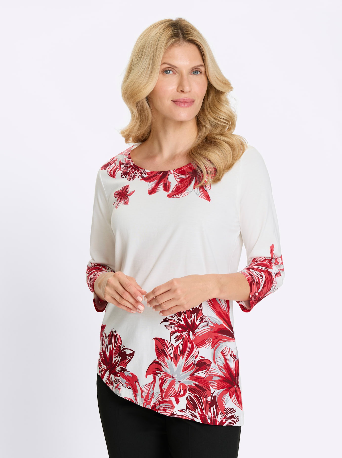 Classic Basics Rundhalsshirt "Longshirt", 1 tlg. günstig online kaufen