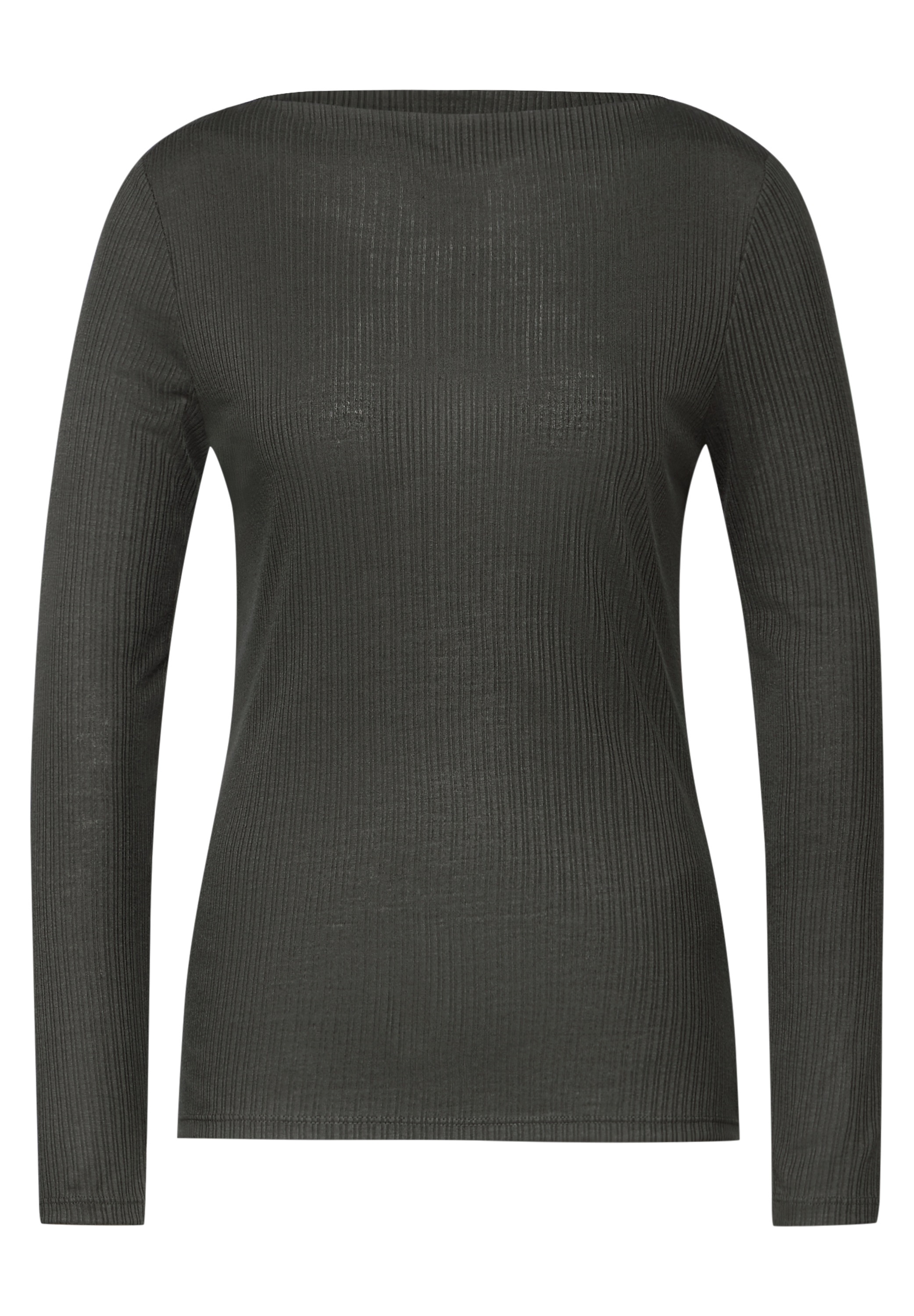 STREET ONE STUDIO Langarmshirt, mit U-Boot-Ausschnitt