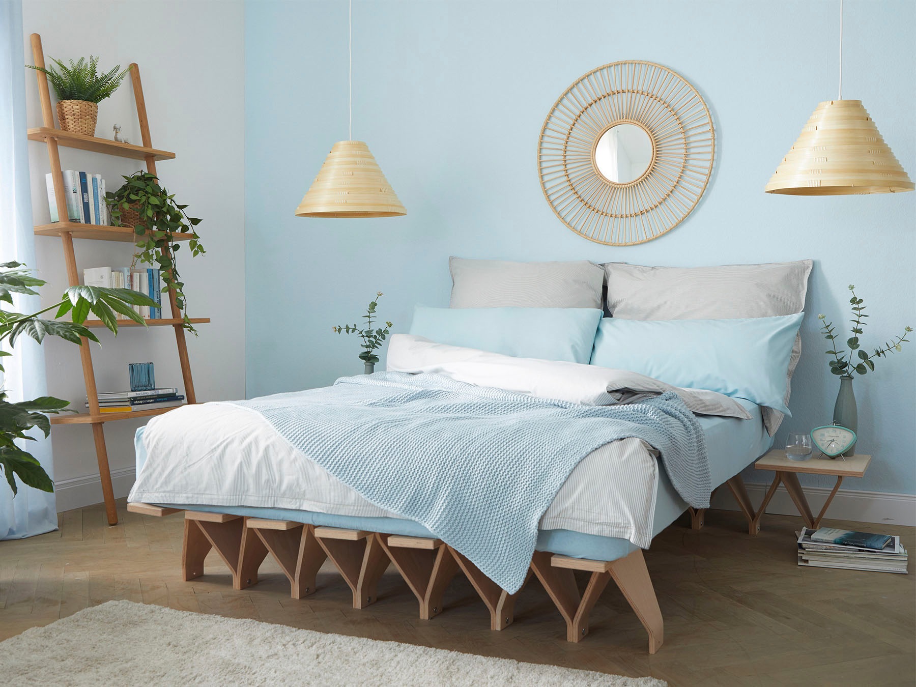 Tojo Futonbett »lieg«, reduziertes Design, in mehreren Breiten, erweiterbar zum Familienbett
