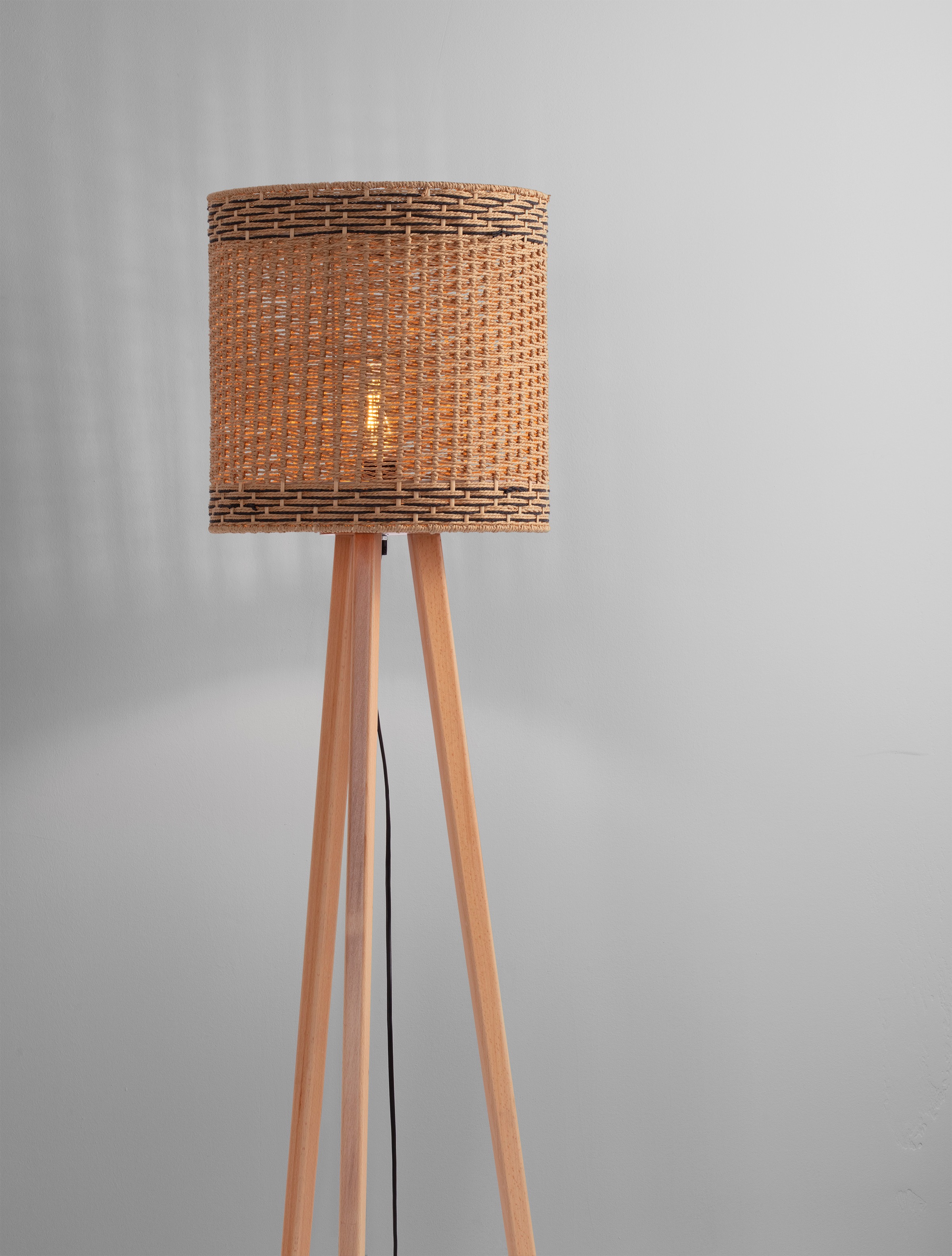 Nova Luce Stehlampe »PLETTE«, 2 flammig