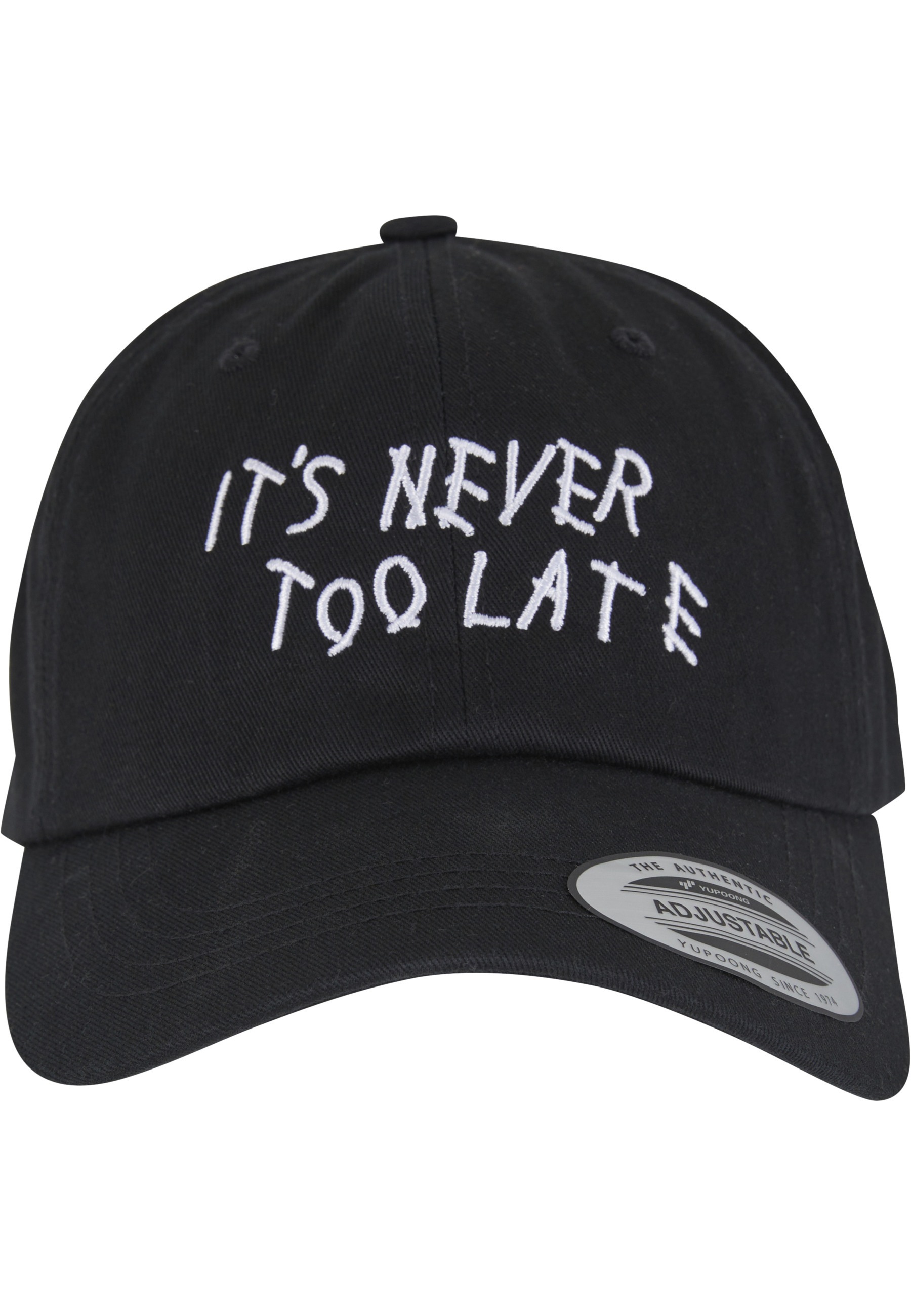 MisterTee Snapback Cap "MisterTee Never Too Late Dad Cap"