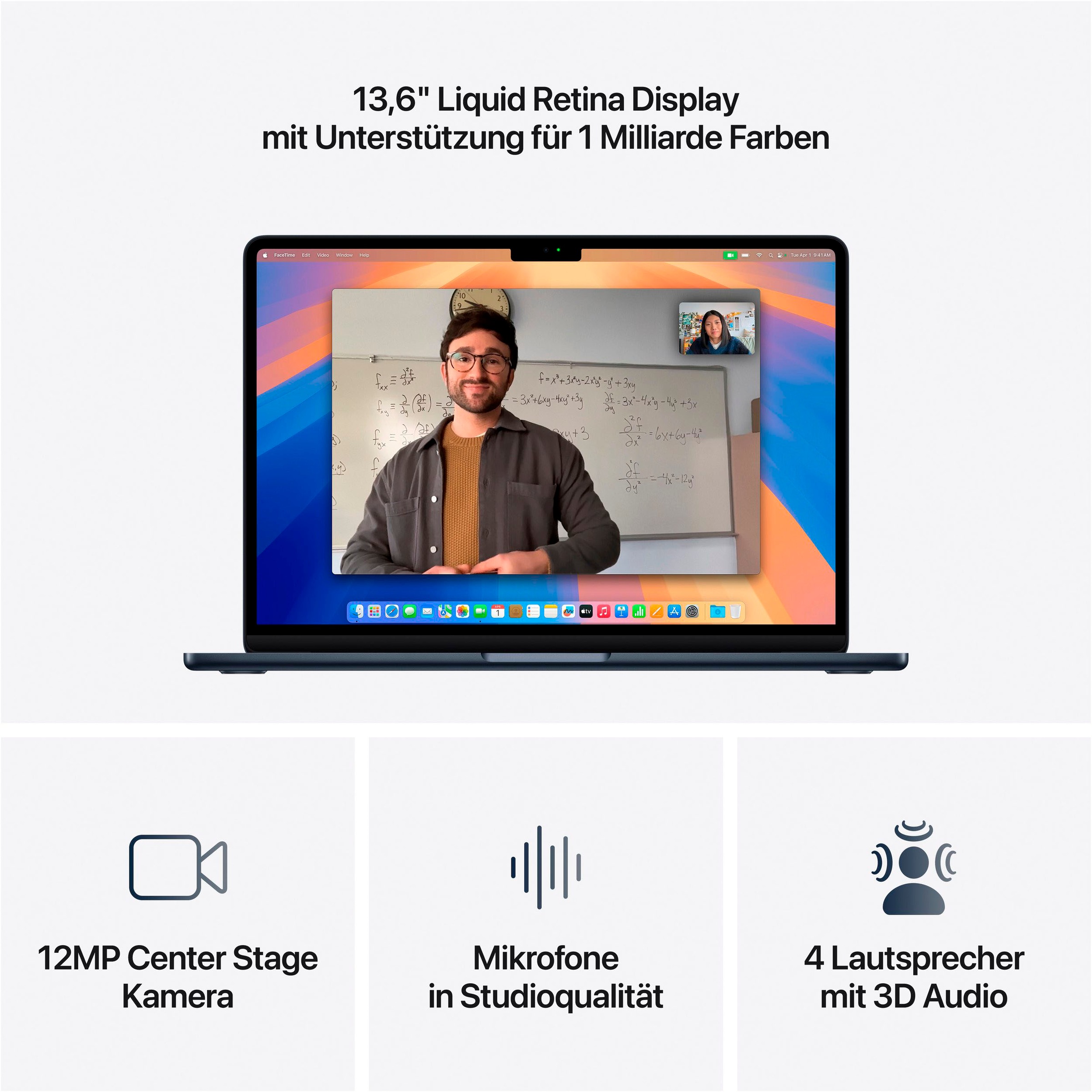Apple Notebook »MacBook Air 13" CTO«, 34,46 cm, / 13,6 Zoll, Apple, M4, 8-Core GPU, 256 GB SSD