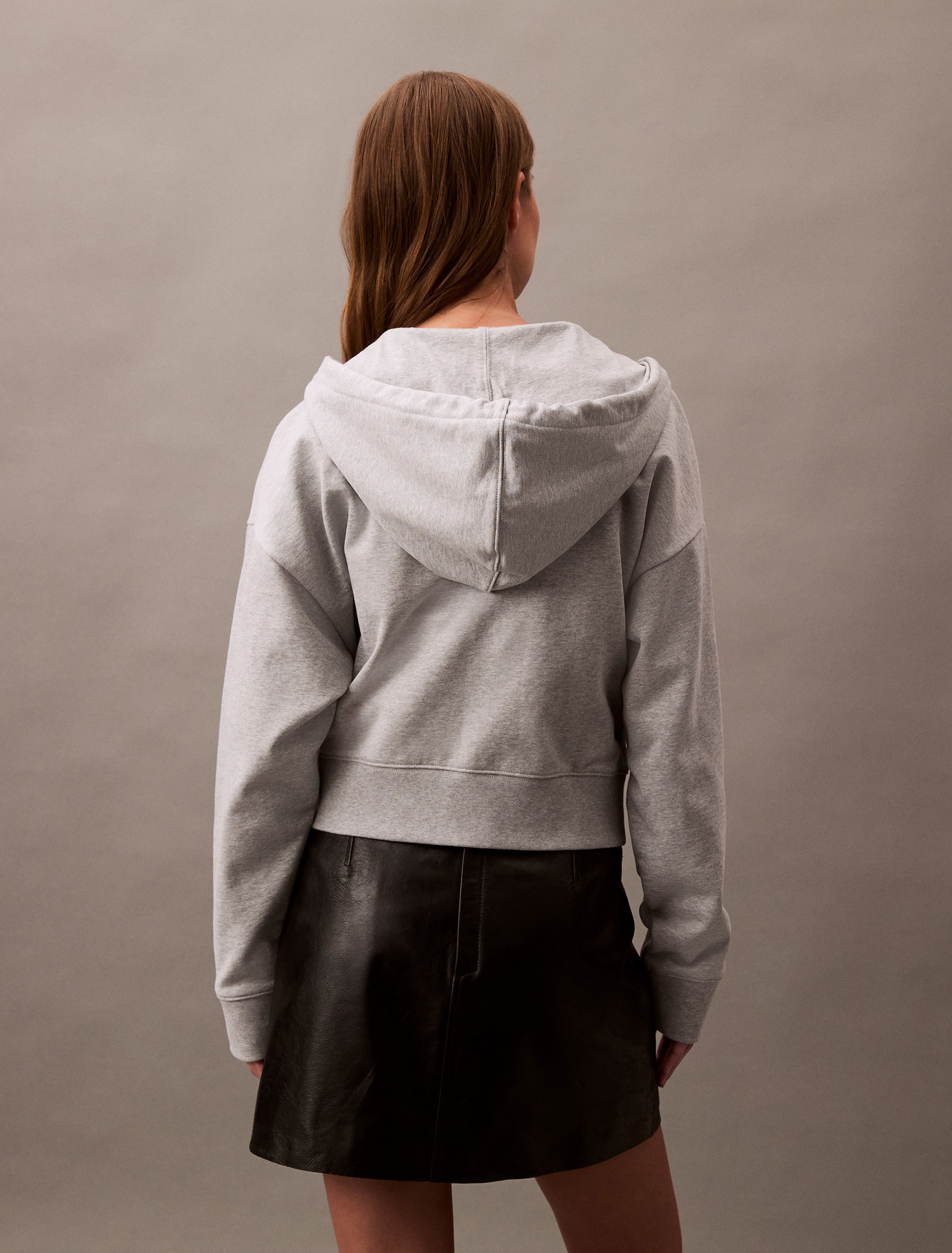 Calvin Klein Jeans Sweatjacke »MNLG FRNCH TRRY FZ B«, Mit Rundhalsausschnitt