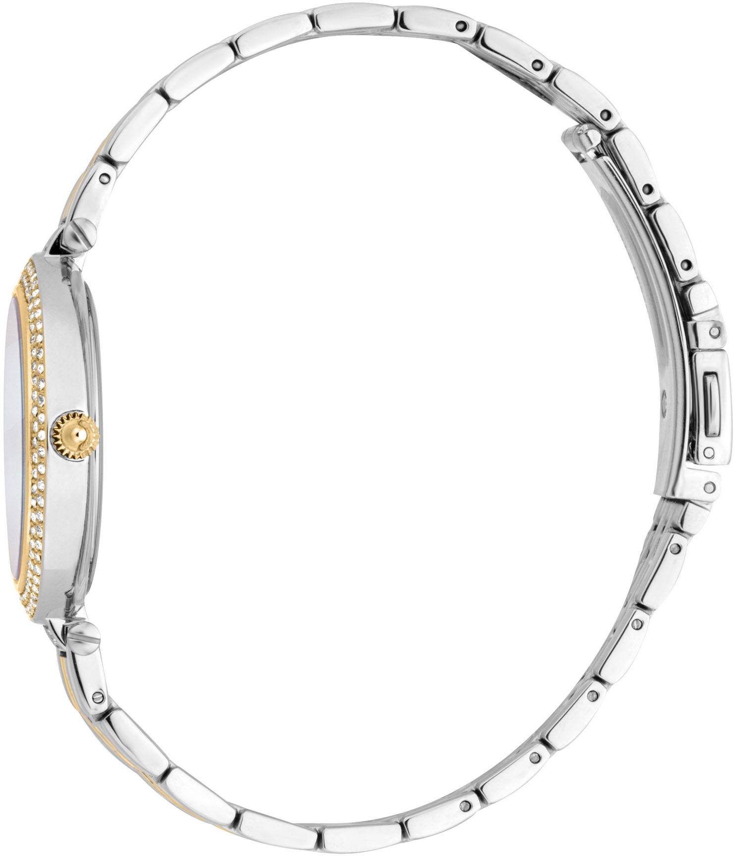 Just Cavalli Time Quarzuhr »Savoca«, (Set, 2 tlg., mit Armband), Armbanduhr, Damenuhr, Kristallsteine, Edelstahlarmband, Gerschenkidee