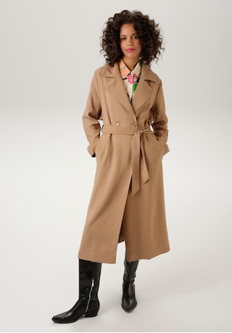 Aniston CASUAL Trenchcoat su Reverskragen - NEUE KOLL...