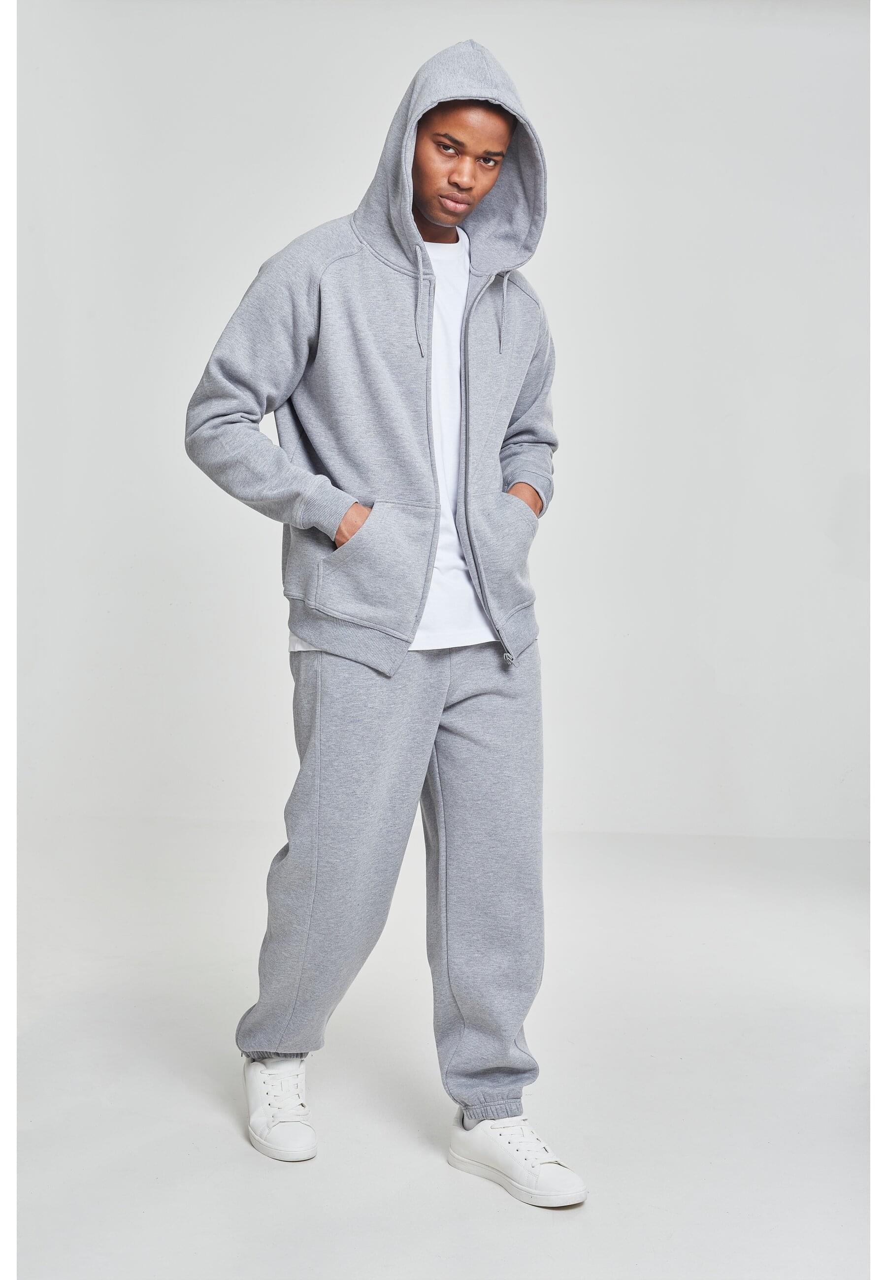 URBAN CLASSICS Trainingsanzug »Urban Classics Herren Blank Suit«, (2 tlg.)