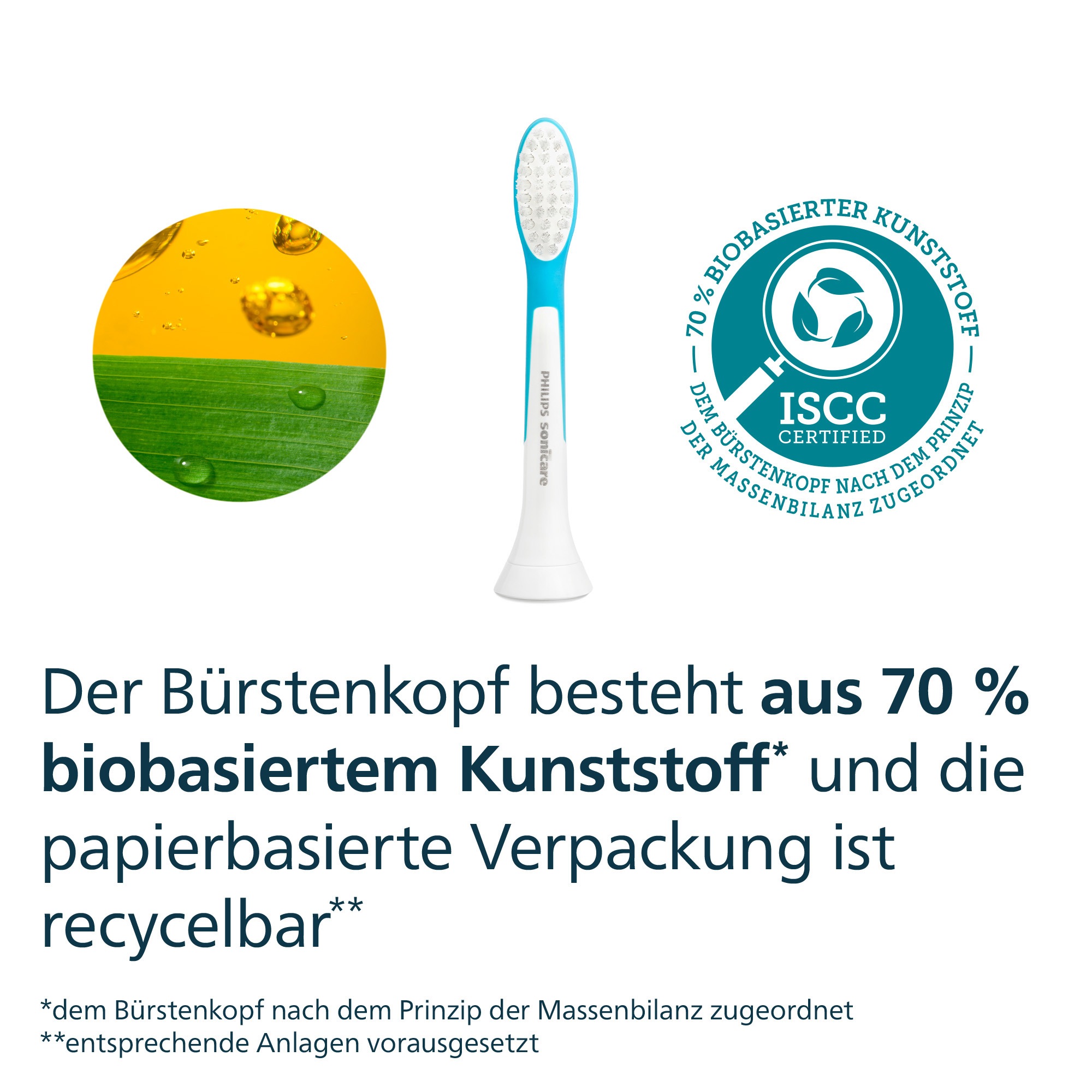 Philips Sonicare Aufsteckbürsten »For Kids« für Milchzähne geeignet, ab 7 Jahren, für jedes Sonicare Handstück