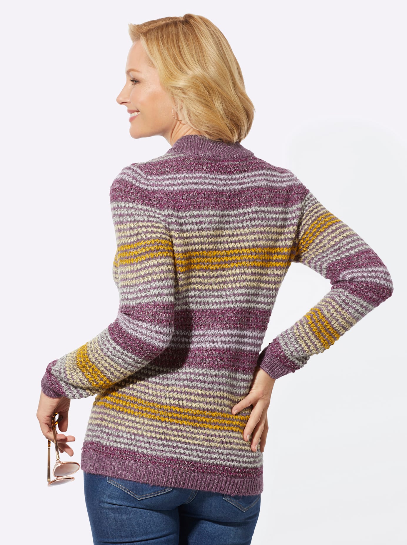 Thumbnail - Classic Basics Stehkragenpullover "Pullover"