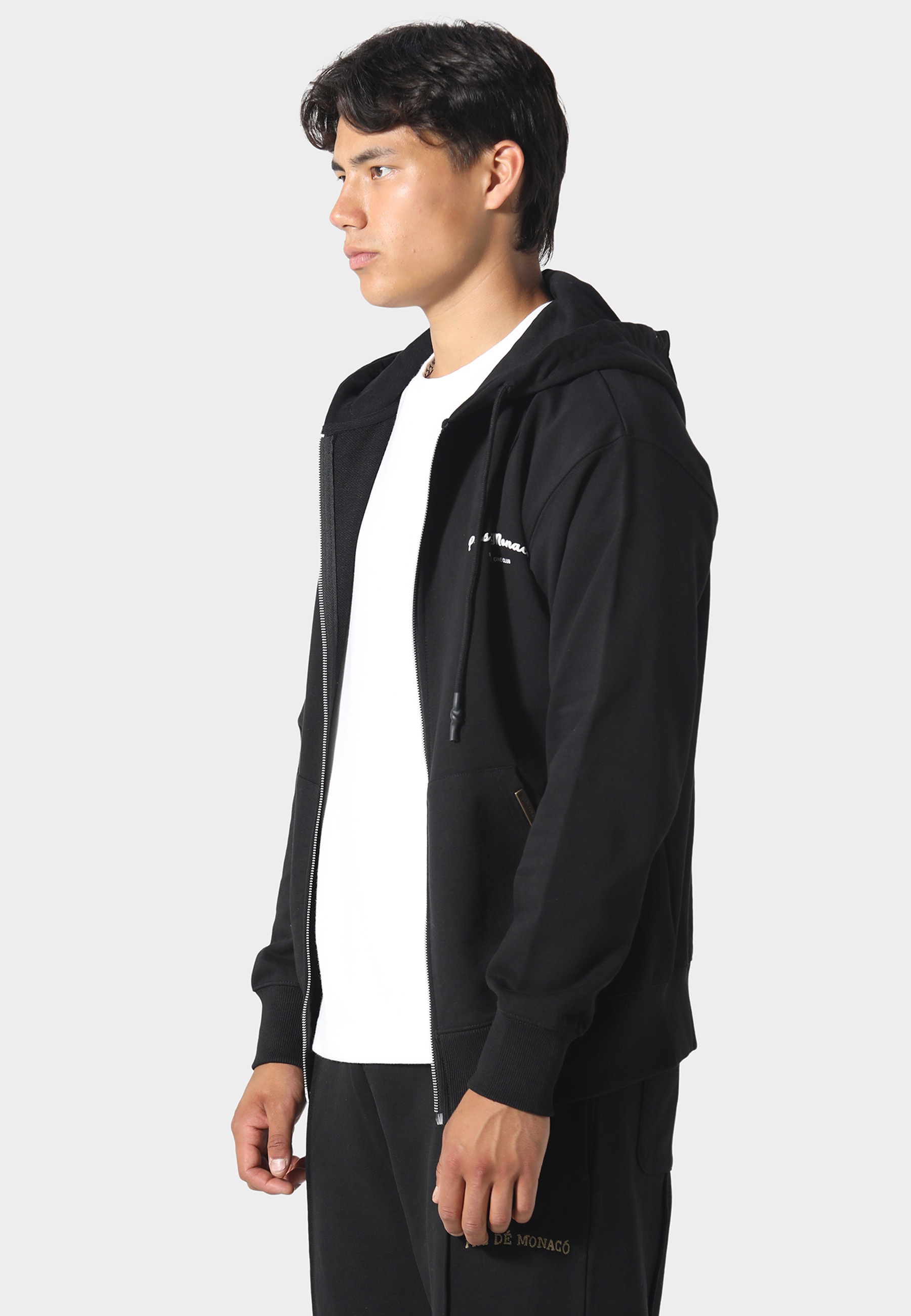 Pas De Monaco Kapuzenpullover »Pas De Monaco NOIR CARRERA HOODY« 1
