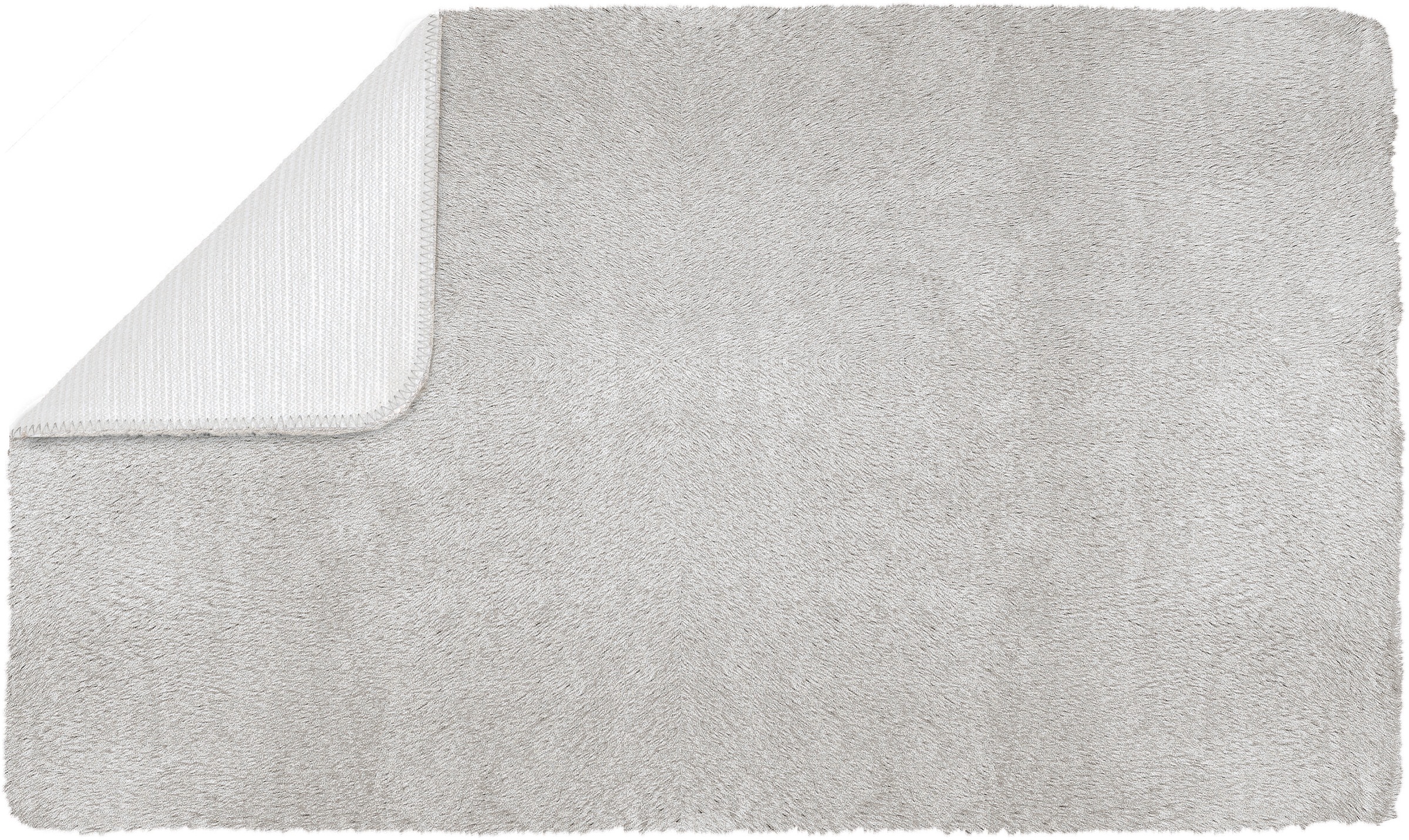 Kleine Wolke Badematte »Cony«, rutschhemmend beschichtet, fußbodenheizungsgeeignet, Badteppich, Fell-Optik, Uni Farben, besonders weich & kuschelig