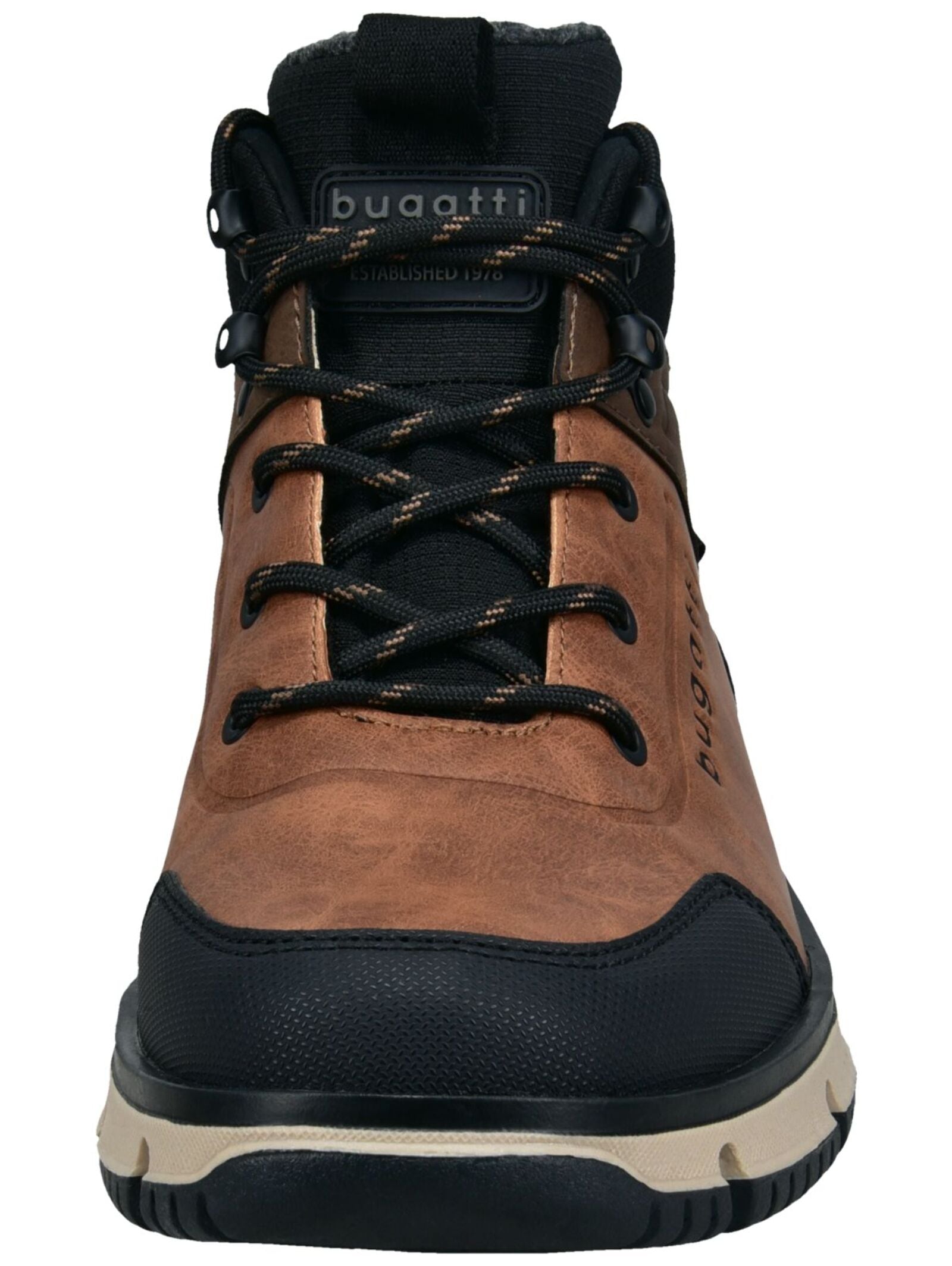 bugatti Schnürstiefelette »bugatti Stiefelette Lederimitat/Textil«