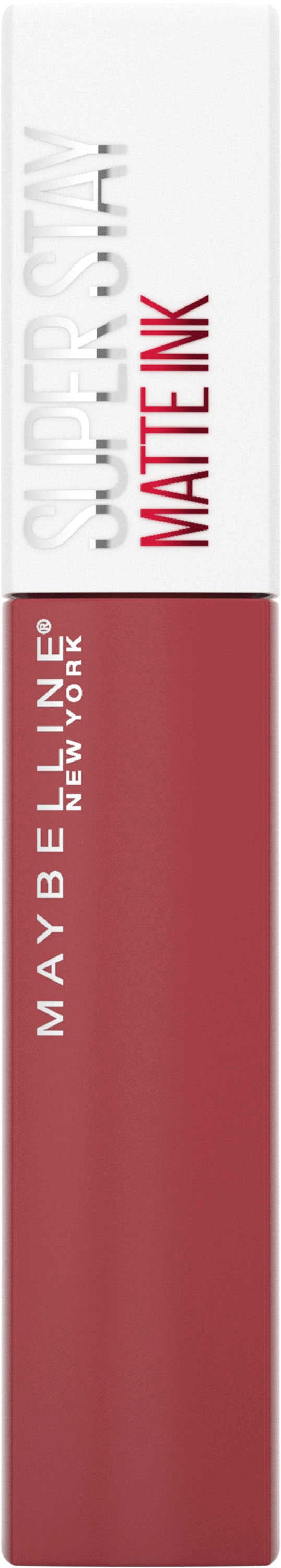 MAYBELLINE NEW YORK Lippenstift »Super Stay Matte Ink«, mit natürlichen Inhaltstoffen