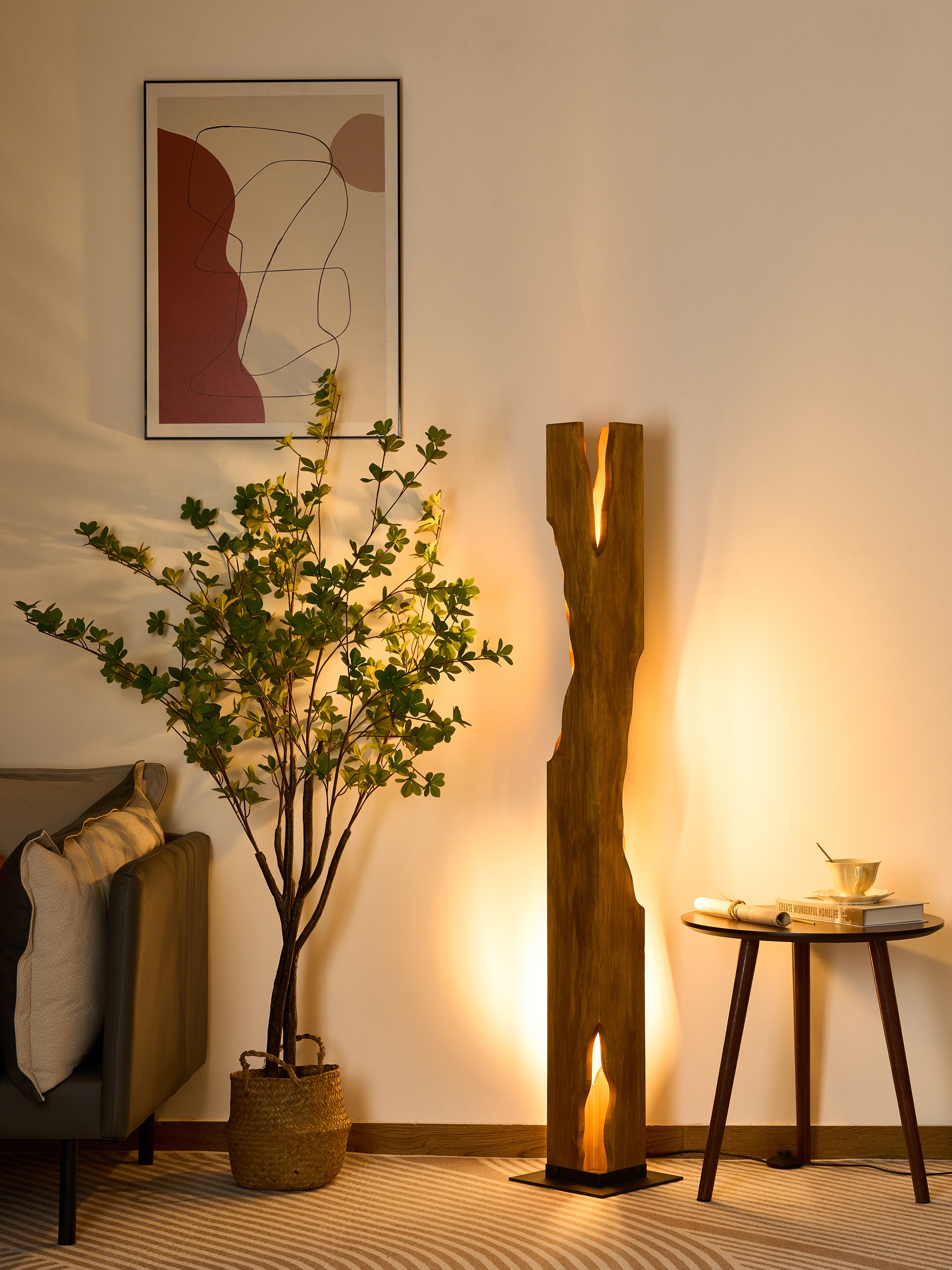 ECO-LIGHT Stehlampe »Venus«, 4 flammig, Leuchtmittel E27 | ohne Leuchtmittel
