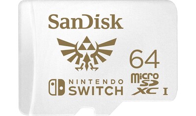 Speicherkarte »microSDXC Extreme 64GB für Nintendo Switch«, (100 MB/s...