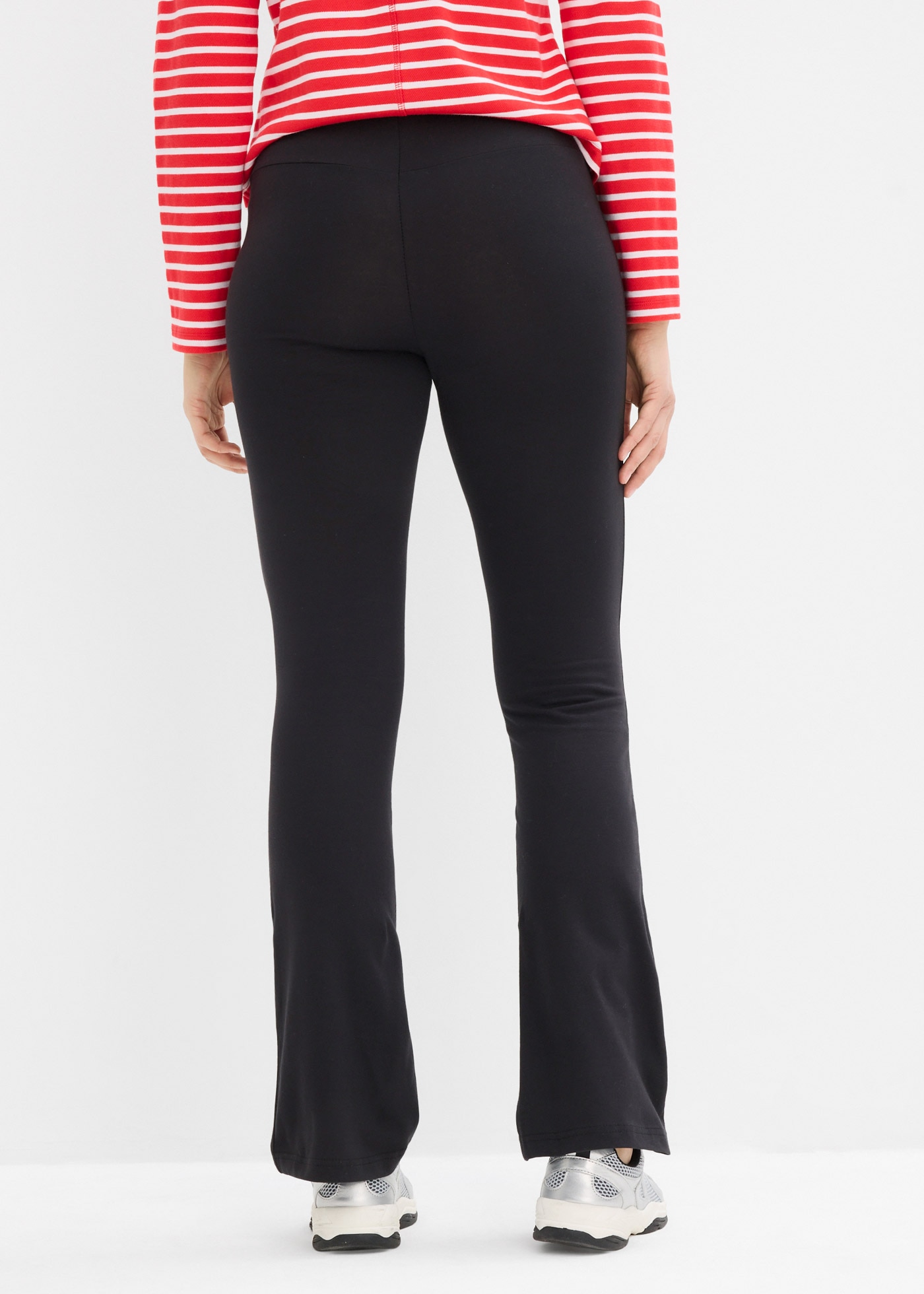 bonprix Leggings  aus Baumwolle, mit Elasthan-Anteil, Slim Fit Passform