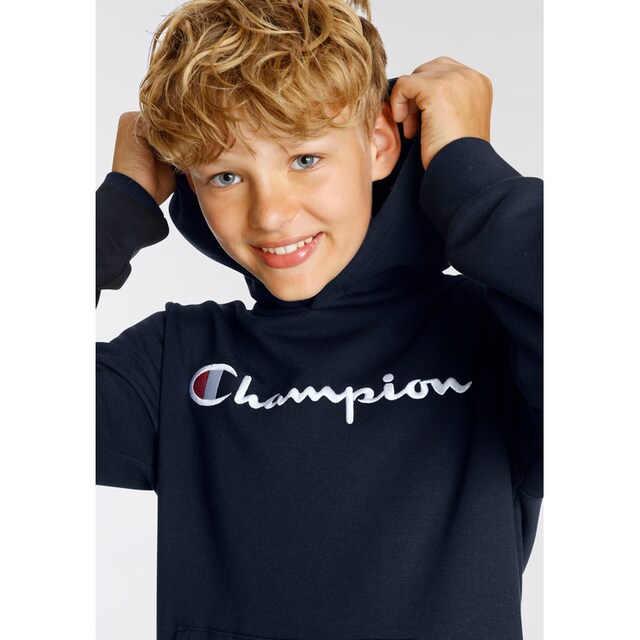 Champion Sweatshirt »Classic Hooded Sweatshirt large Logo - für Kinder« ▷  für | BAUR