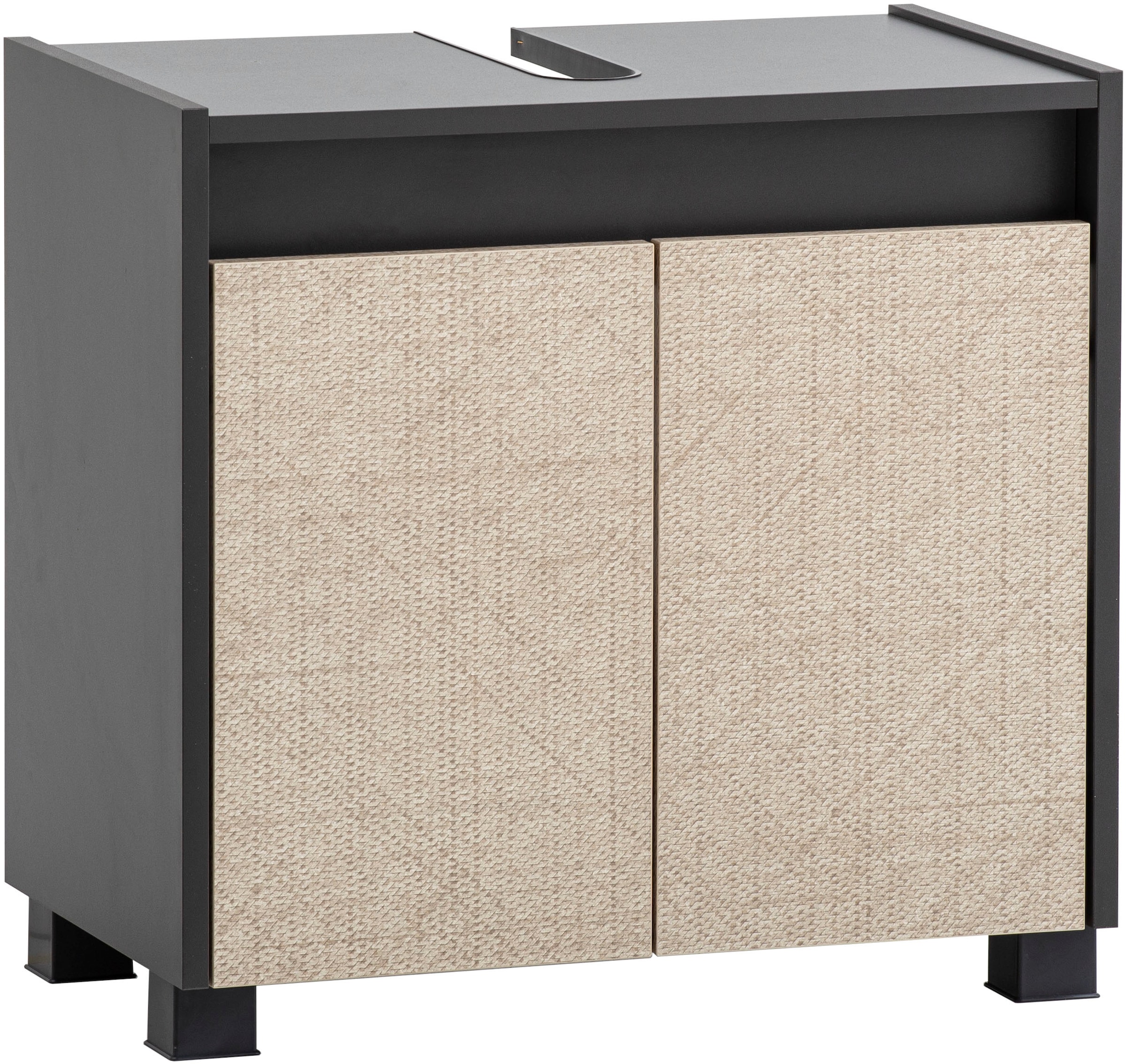 Schildmeyer Waschbeckenunterschrank "Sander, Breite 56,9 cm, in Canasta Opt günstig online kaufen