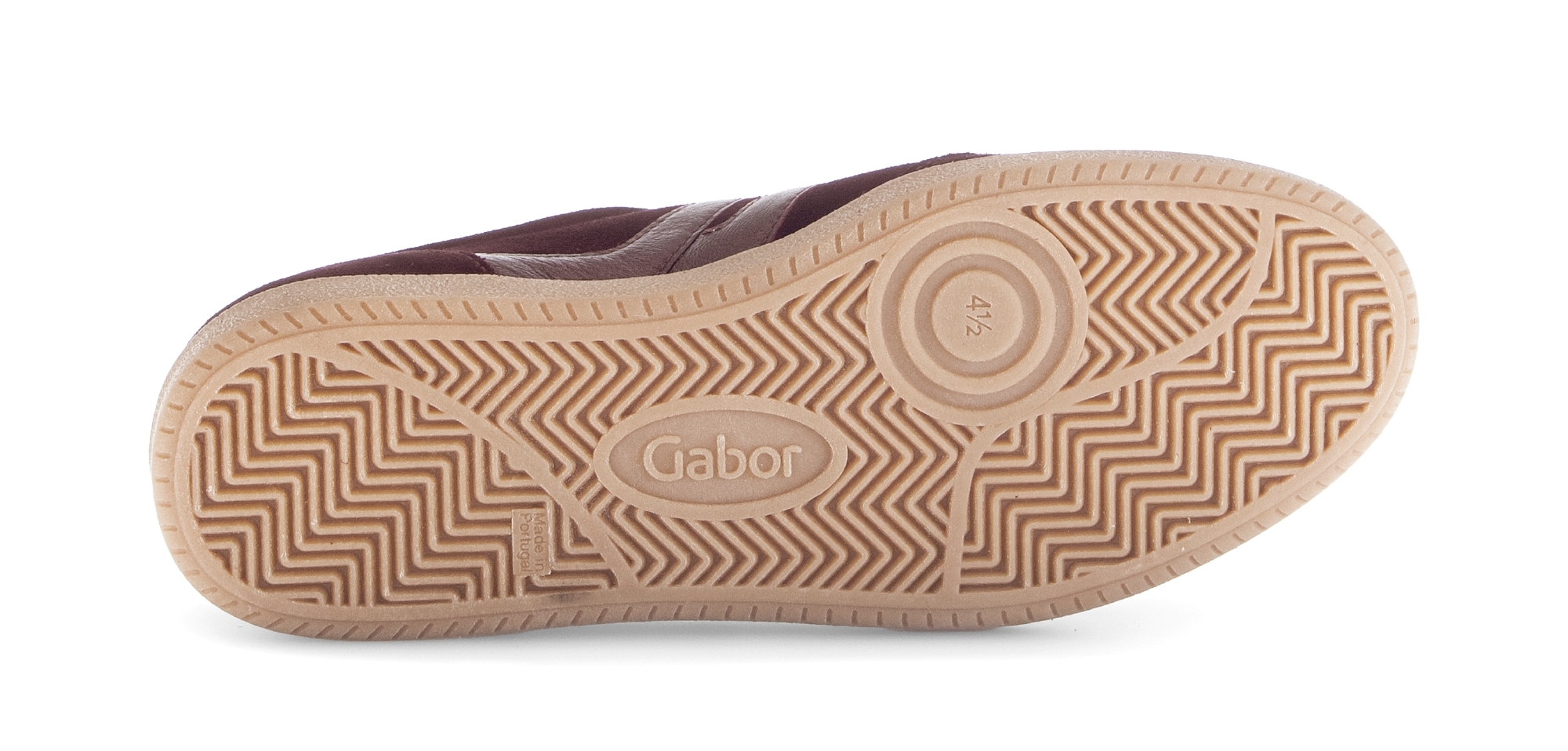Gabor Plateausneaker, Freizeitschuh, Halbschuh, Schnürschuh mit gepolstertem Schaftrand
